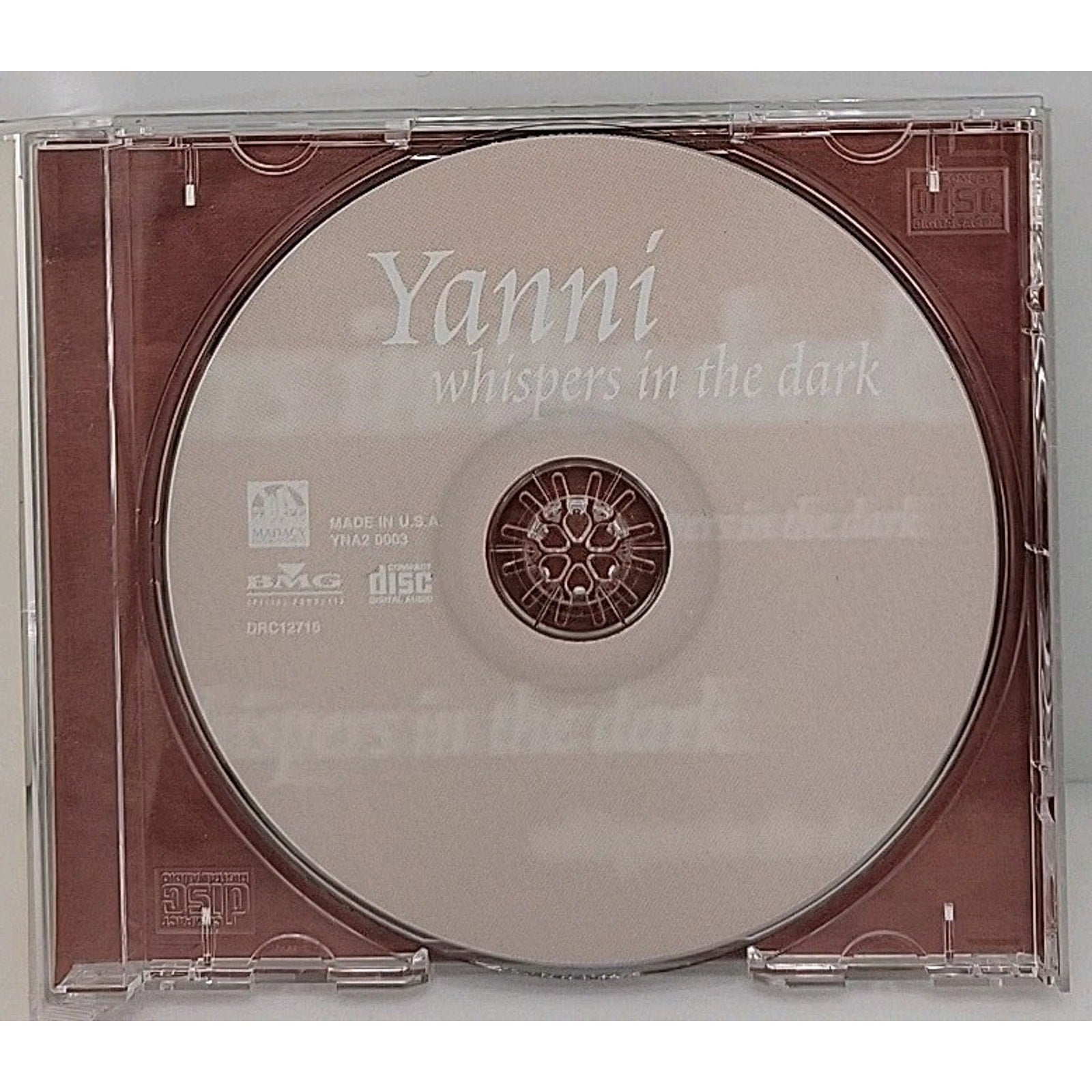 Whispers in the Dark by Yanni (CD, 2000, Madacy)
