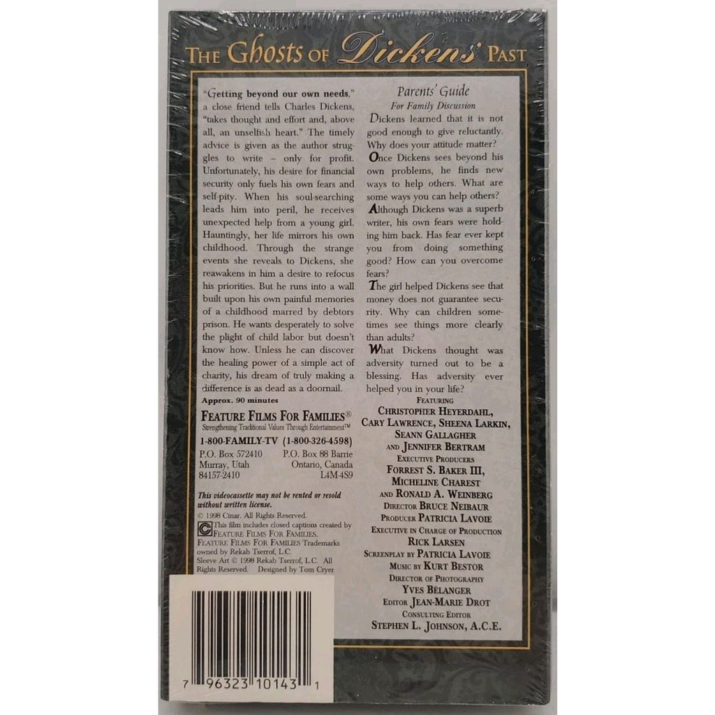 Ghost of Dicken's Past (VHS, 1998) *Brand New*