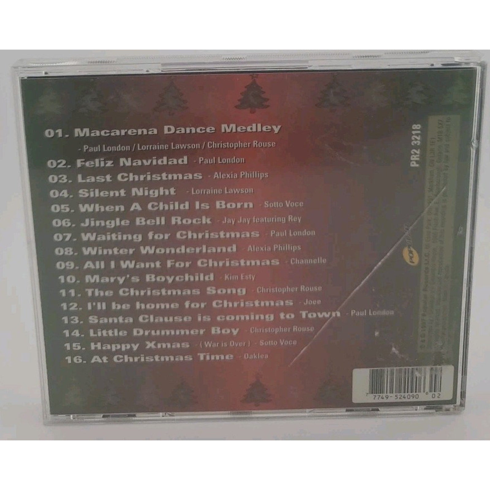 The Christmas Album Feat. Silent Night, Mary's Boy Chikd, Feliz Navidad, Etc. CD