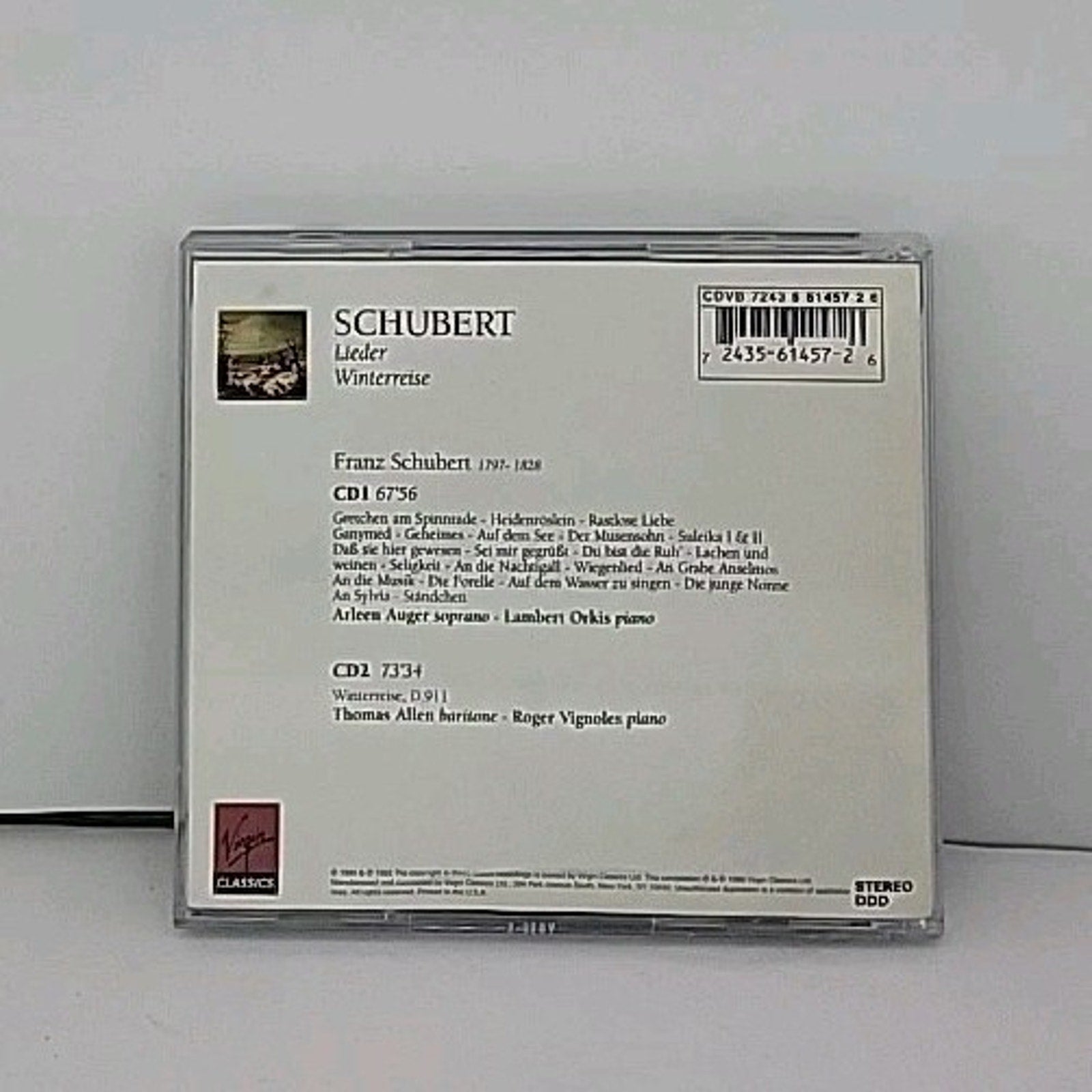 Schubert: Lieder; Arleen Auger by Schubert: Lieder; Arleen Auger (CD, 2007)