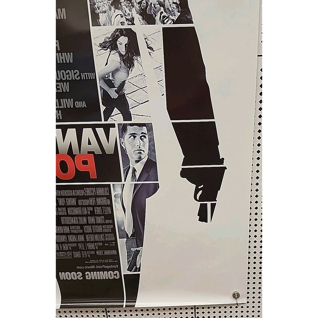 Vantage Point Original 27x40 DS Movie Poster 2008 Dennis Quaid Theater One Sheet