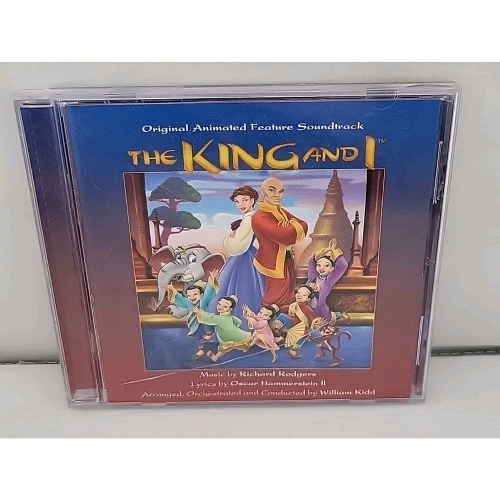 The King and I CD Original Animated Soundtrack Rodgers Hammerstein Barbra Streis