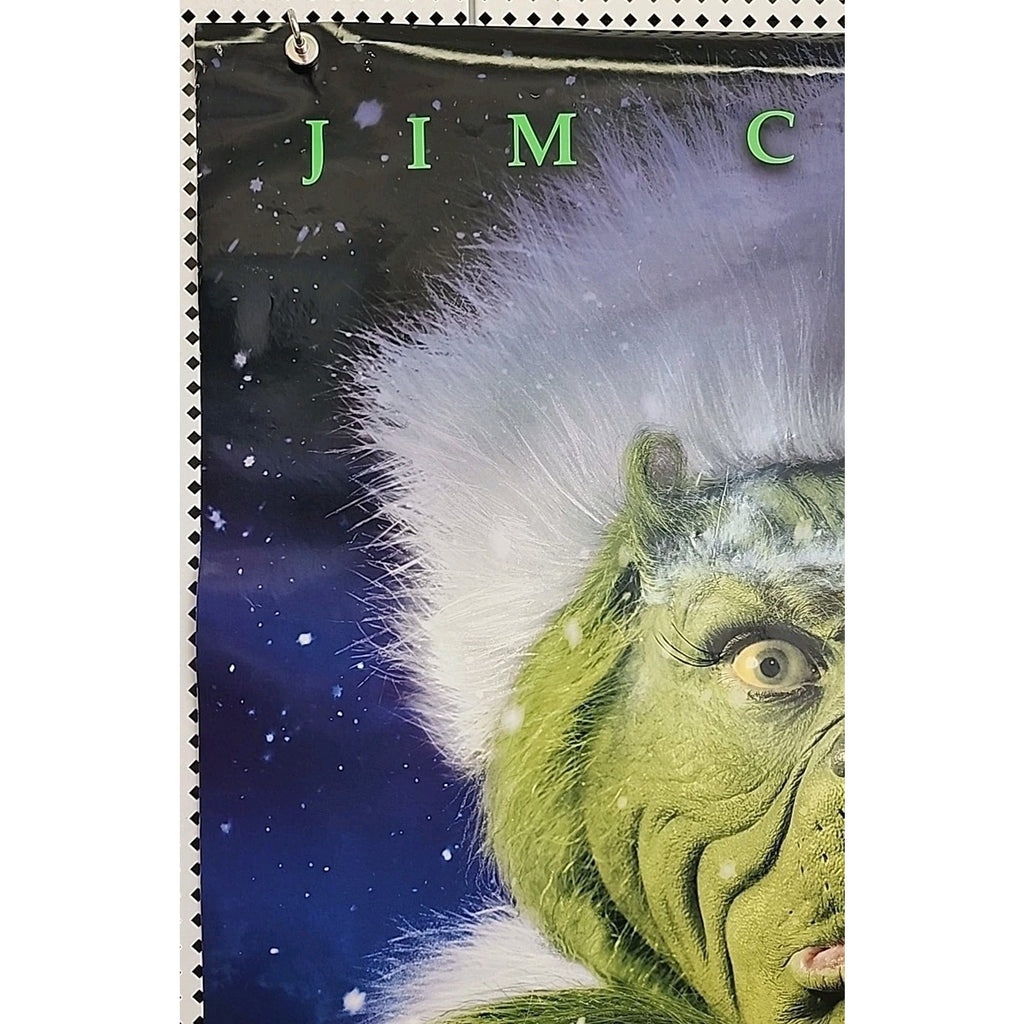 The Grinch - Original DS Movie Poster D/S 27x40 - 2000 Christmas Jim Carrey