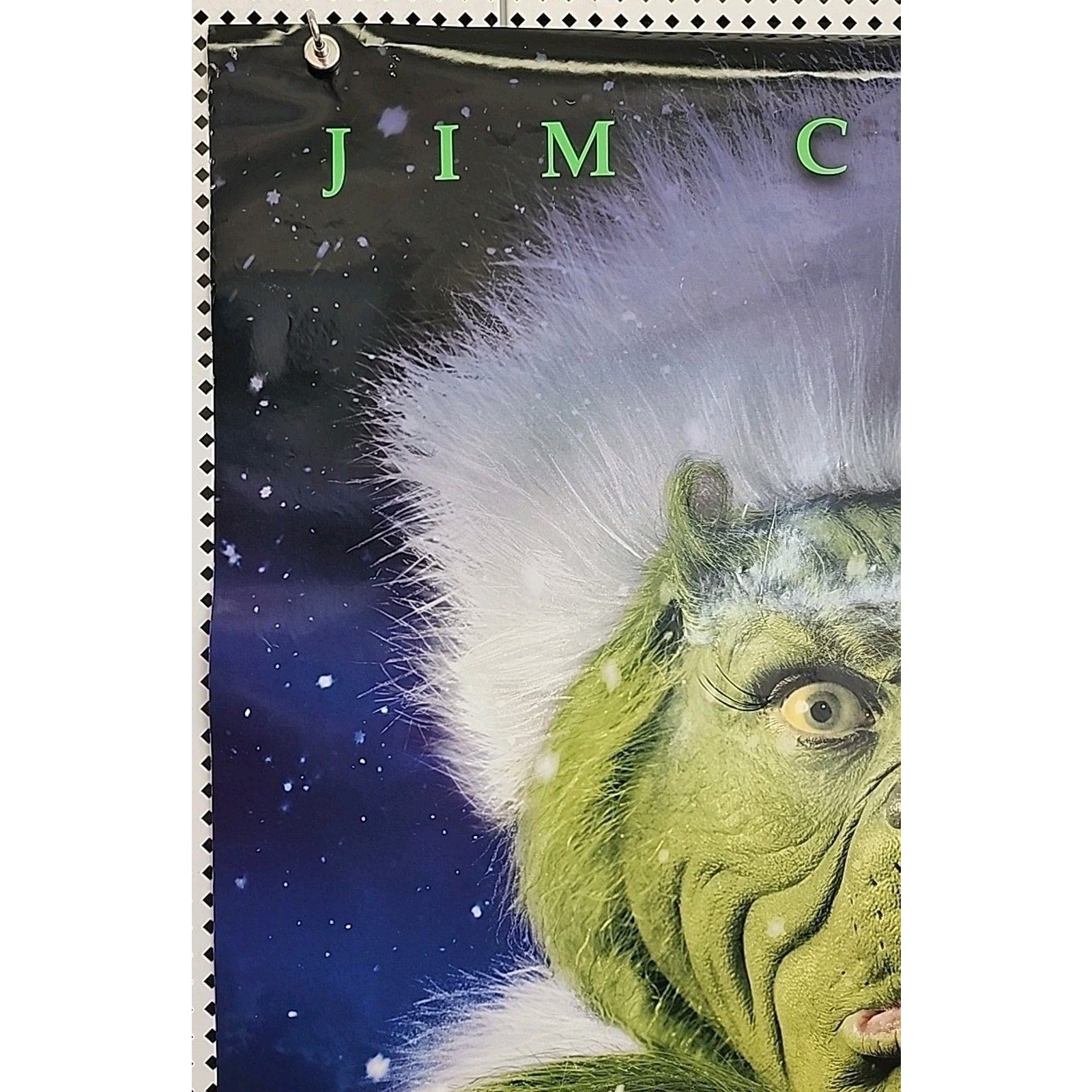 The Grinch - Original DS Movie Poster D/S 27x40 - 2000 Christmas Jim Carrey