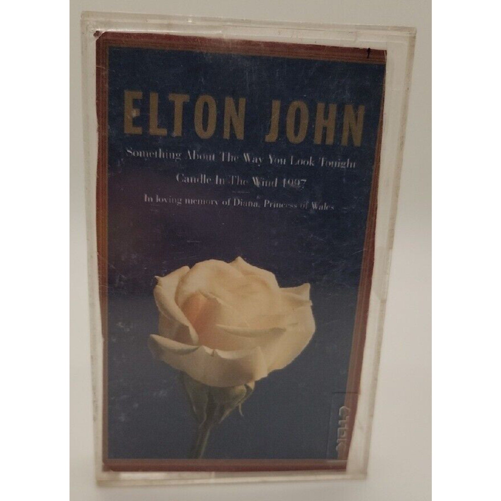Elton John Something About The Way You Look Tonight Cassette *Single*