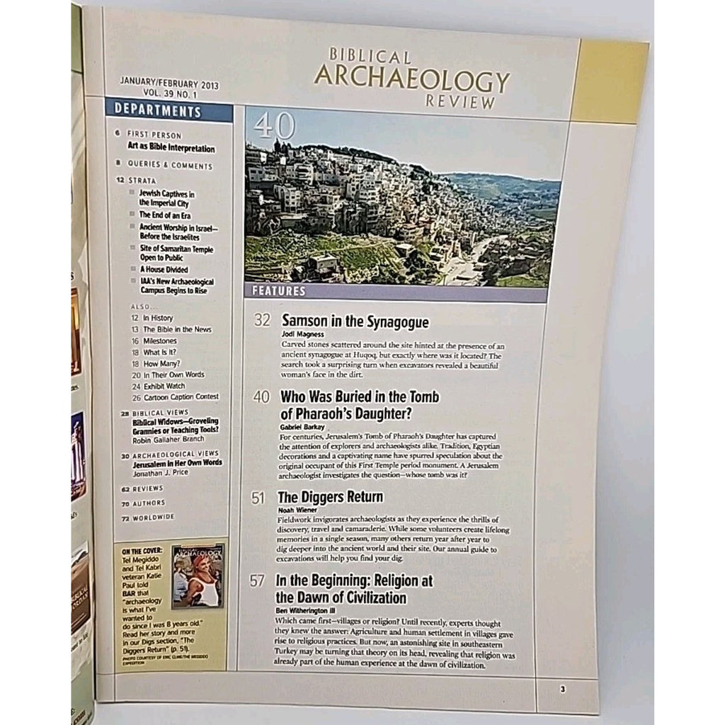 2013 Feb Biblical Archaeology Magazine Digging For Tombs
