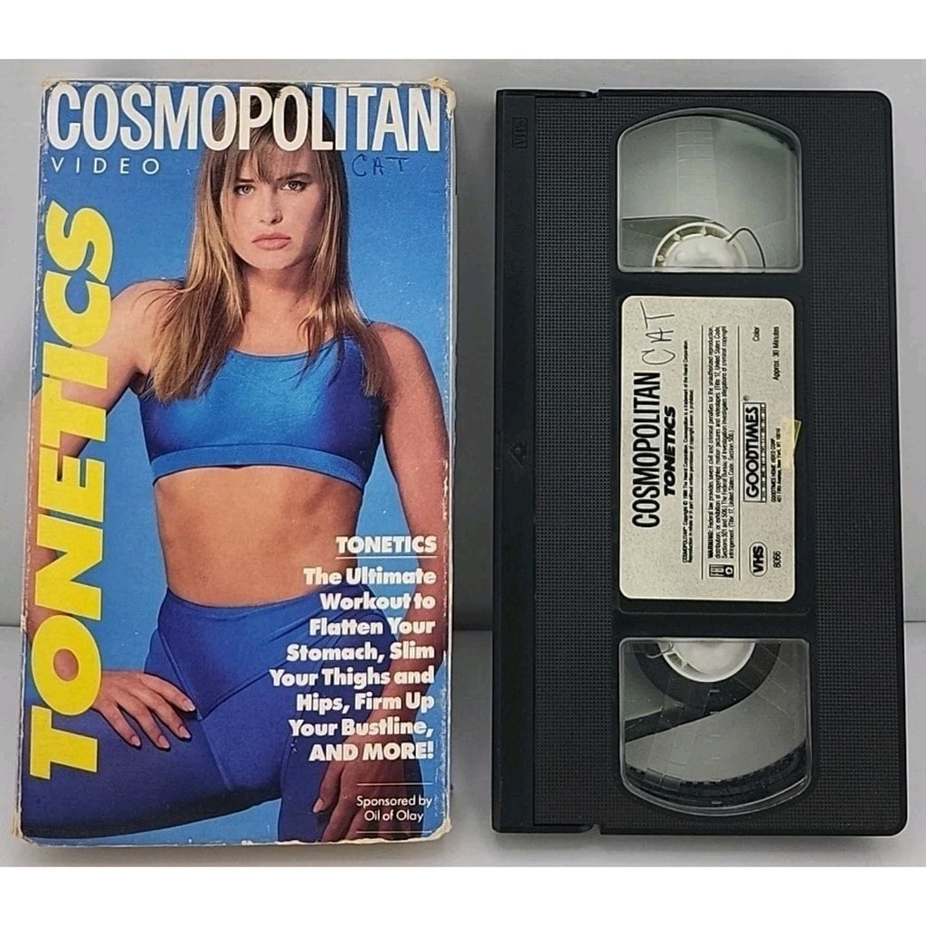 Cosmopolitans Total Body Care - Beauty From the Inside Out - Tonetics (VHS,...