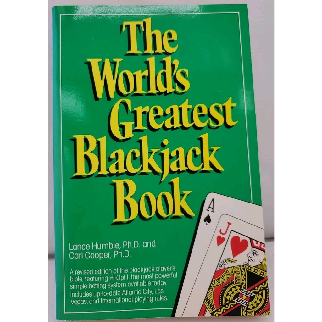 World's Greatest Blackjack Book by Carl Cooper and Lance Humble (1987, Trade...