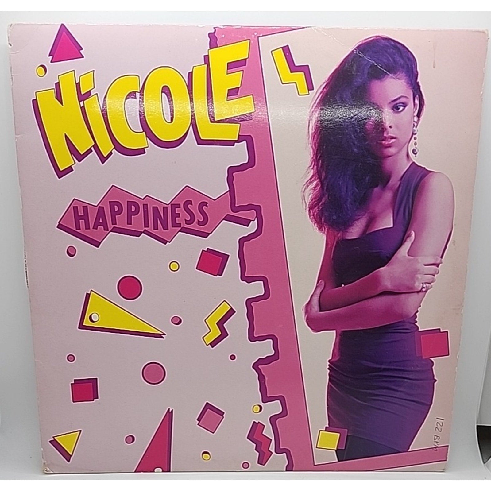 Nicole - Happiness - 1989 - Sleeping Bag - SLX-40147 (Record)