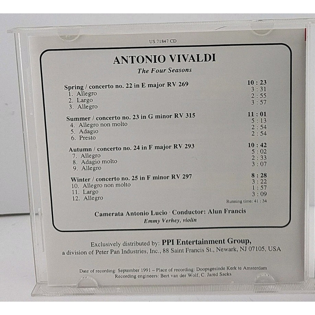 Vivaldi -the Four Seasons - German CD