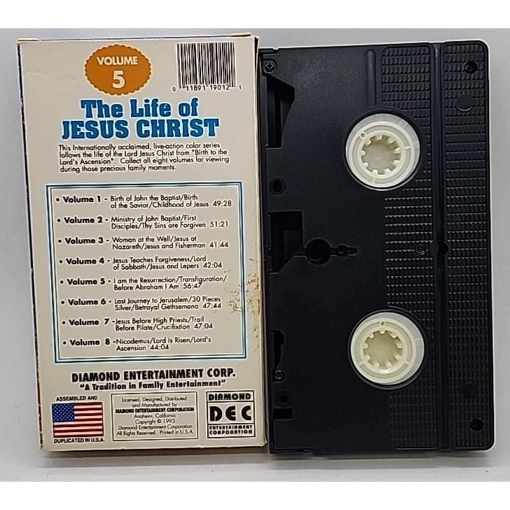 The Life Of Jesus Christ VHS Volume 5