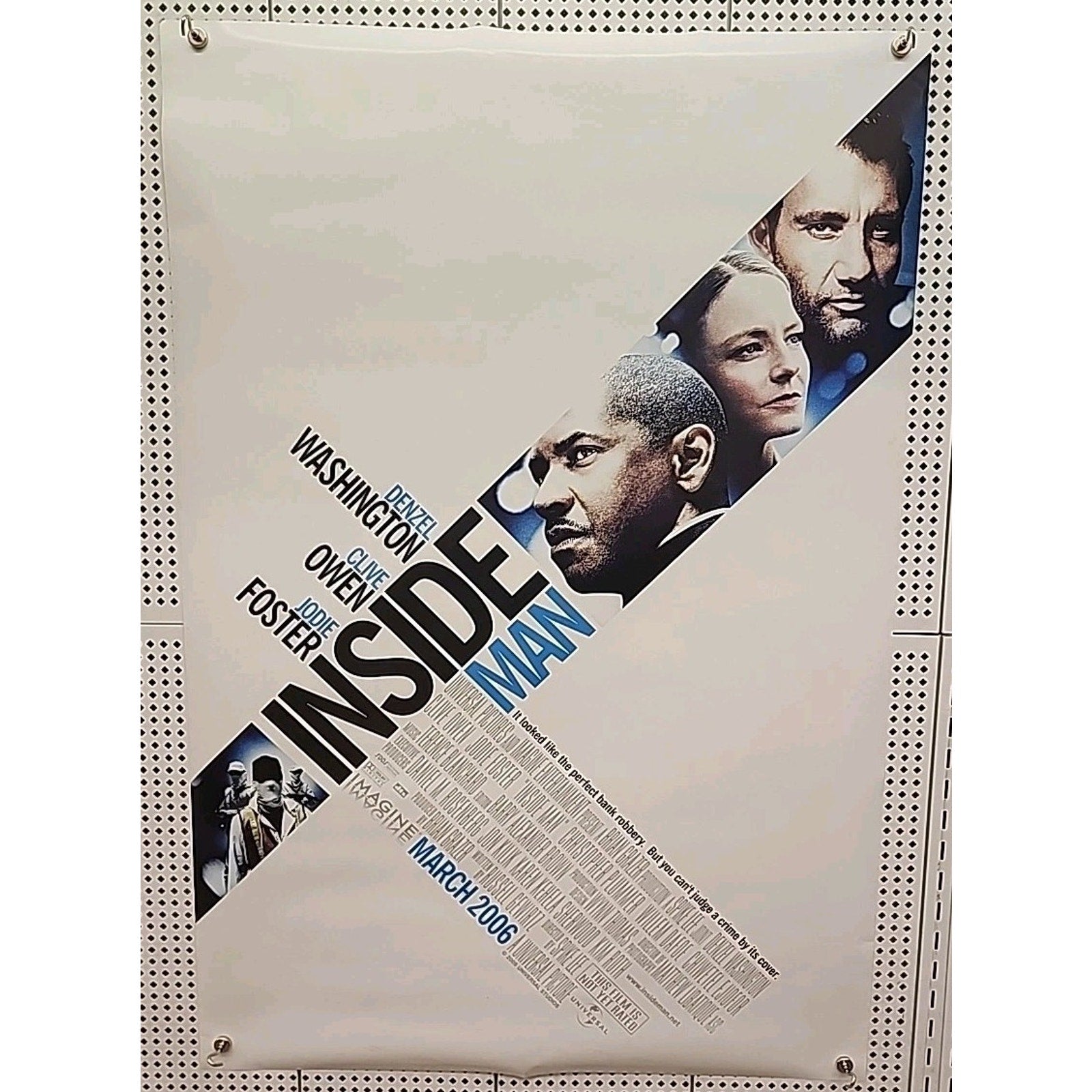 Inside Man Movie Poster 27x40