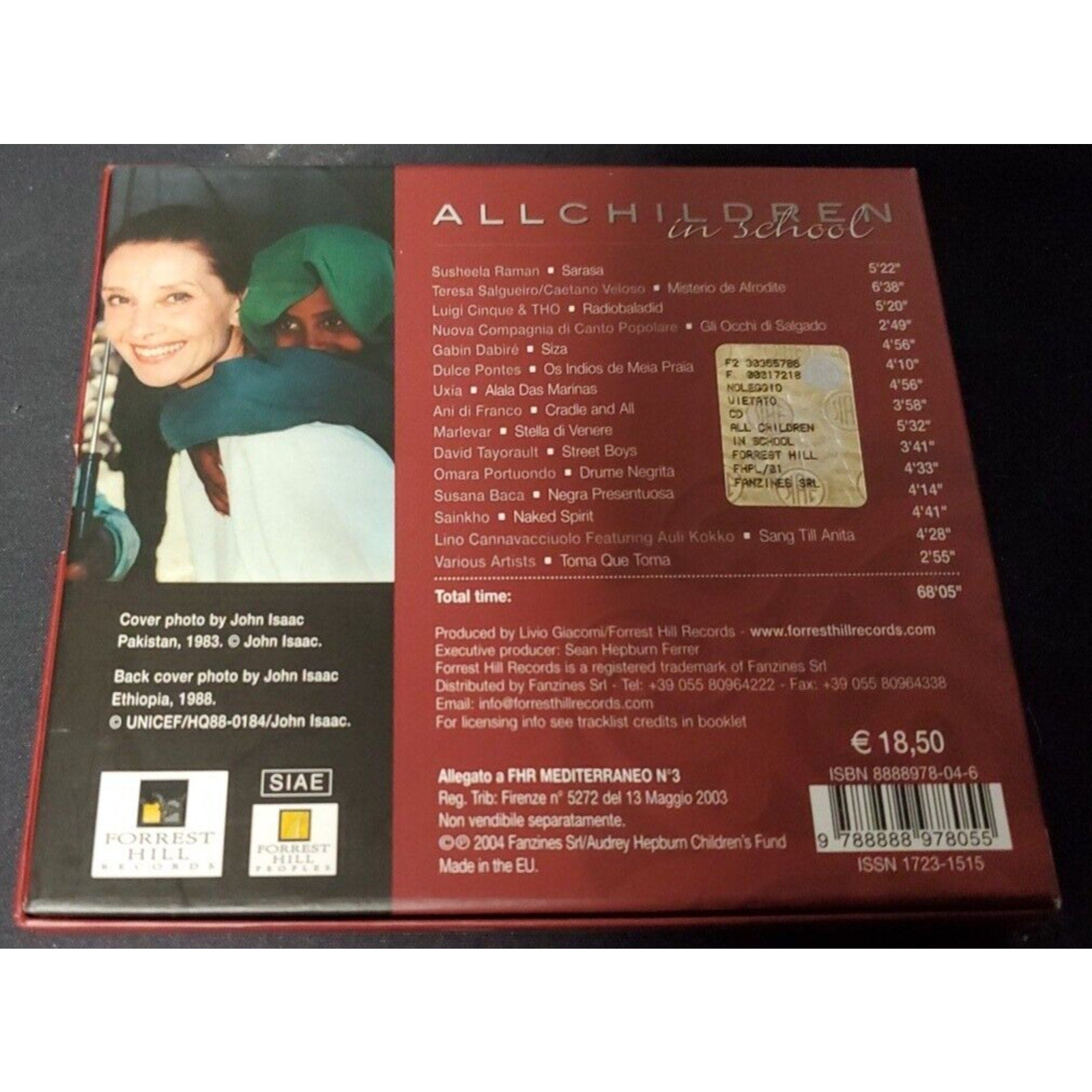 Audry Hepburn's Children's Fund: All Children - (CD)