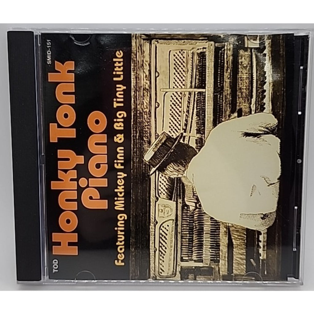 Honky Tonk Piano by Mickey Finn (Piano)/Tiny Little (CD, Oct-1991, GNP/Cresce)
