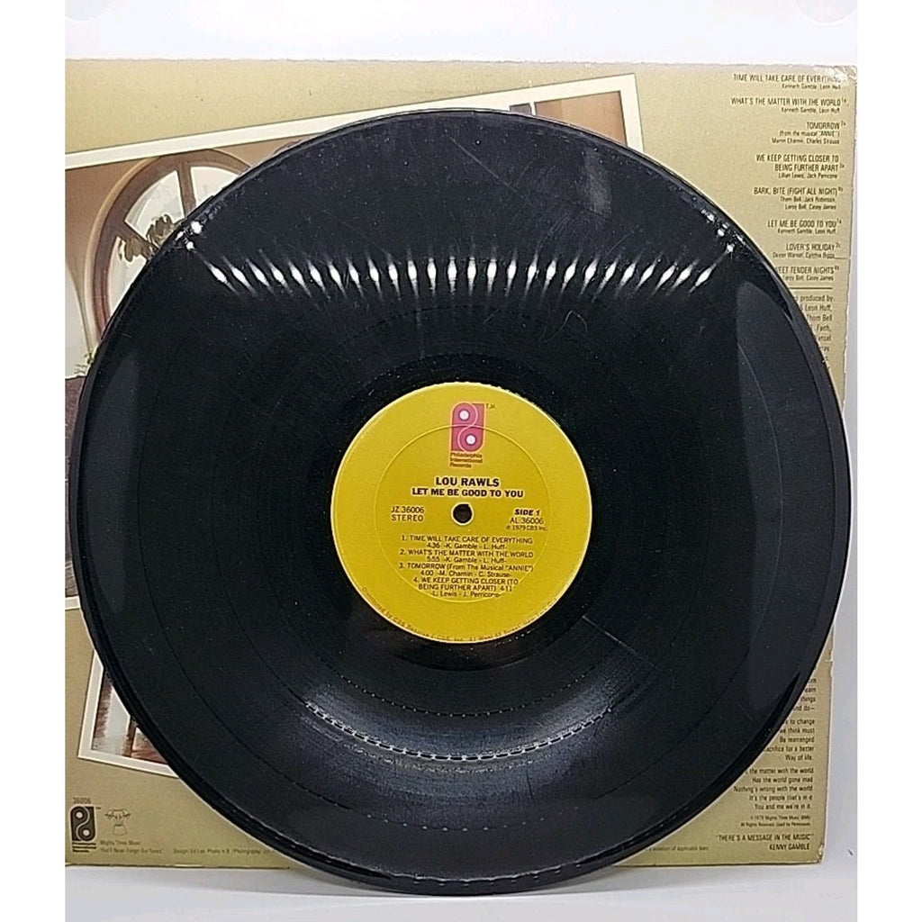 Lou Rawls, Let Me Be Good To You, 12" Vinyl LP, 1979 (Record)