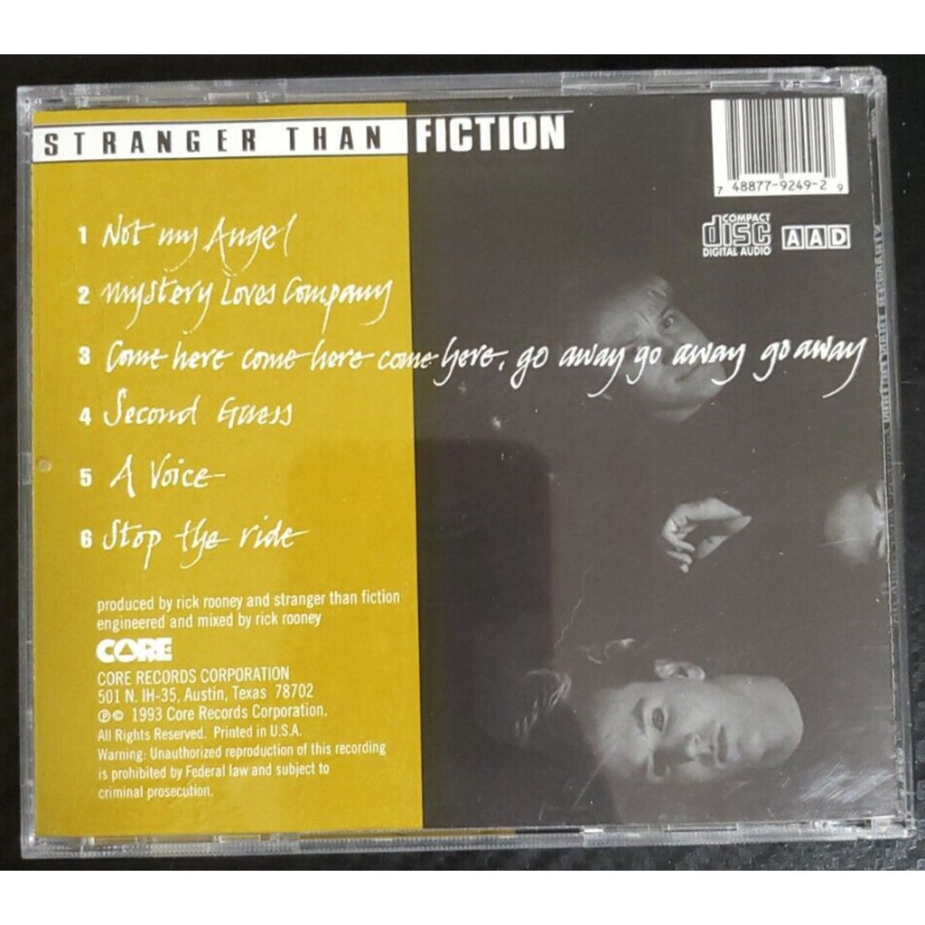 Mystery Loves Company by Stranger Than Fiction (CD, Remainder, EP, 1993)