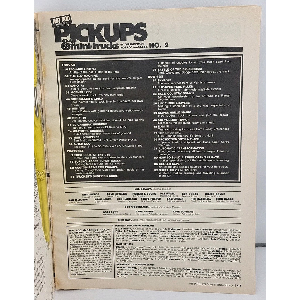 1977 Hot Rod Magazine Pickups & Mini-trucks