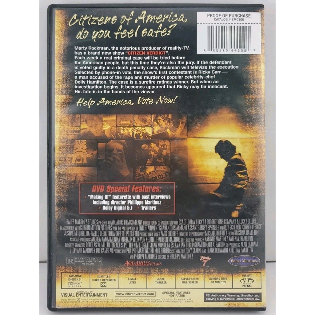 Citizen Verdict (DVD, 2003)