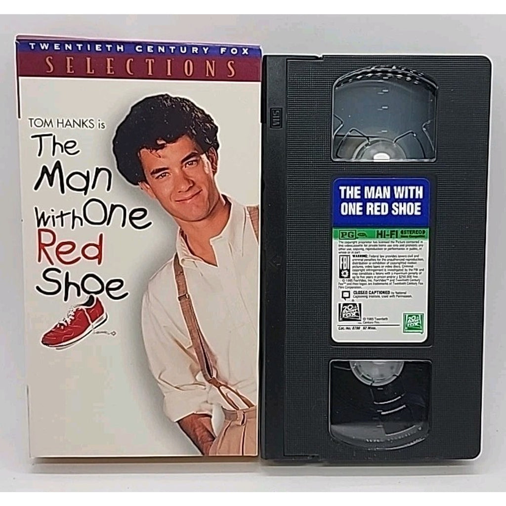 The Man With One Red Shoe (VHS, 1996)