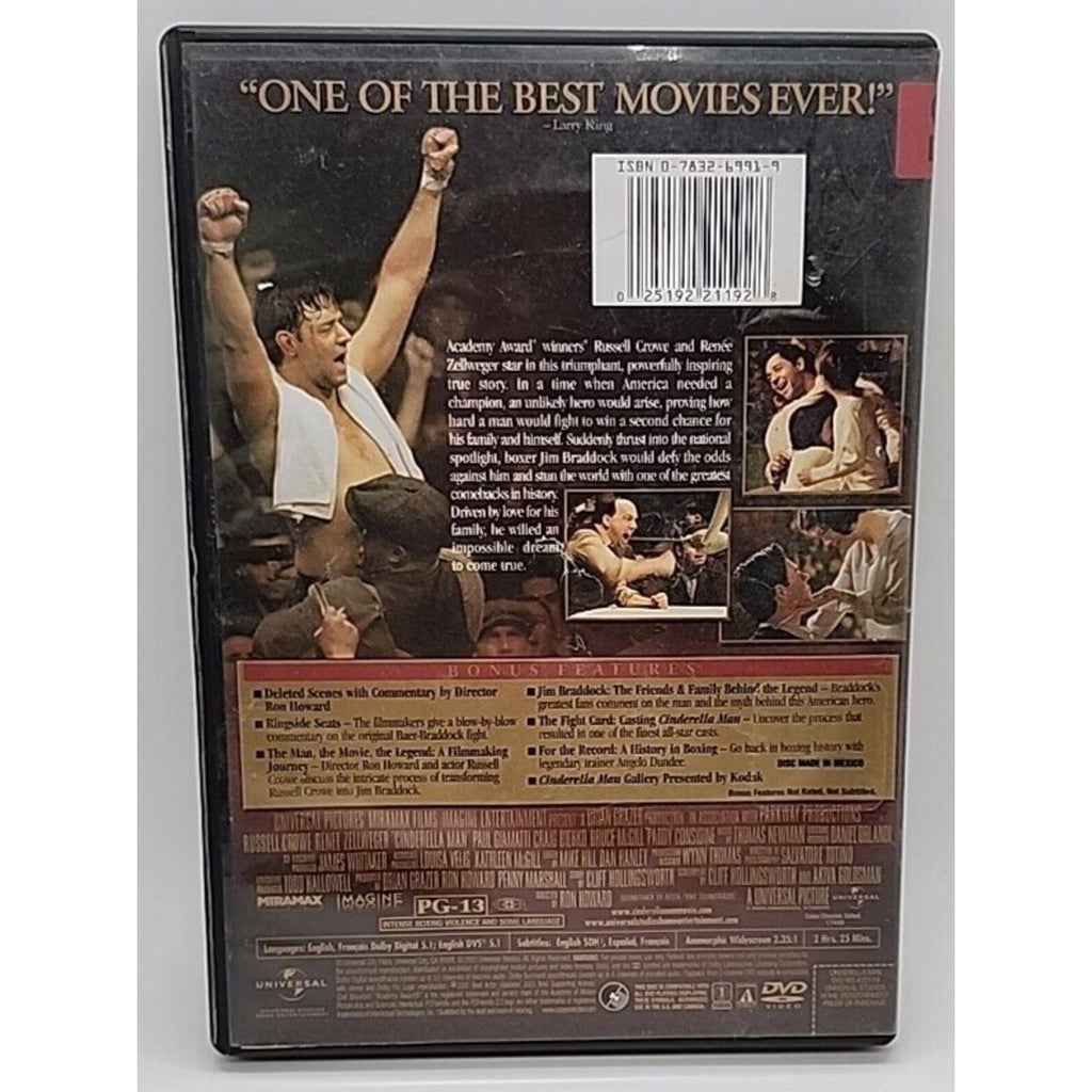 Cinderella Man (DVD, 2005)