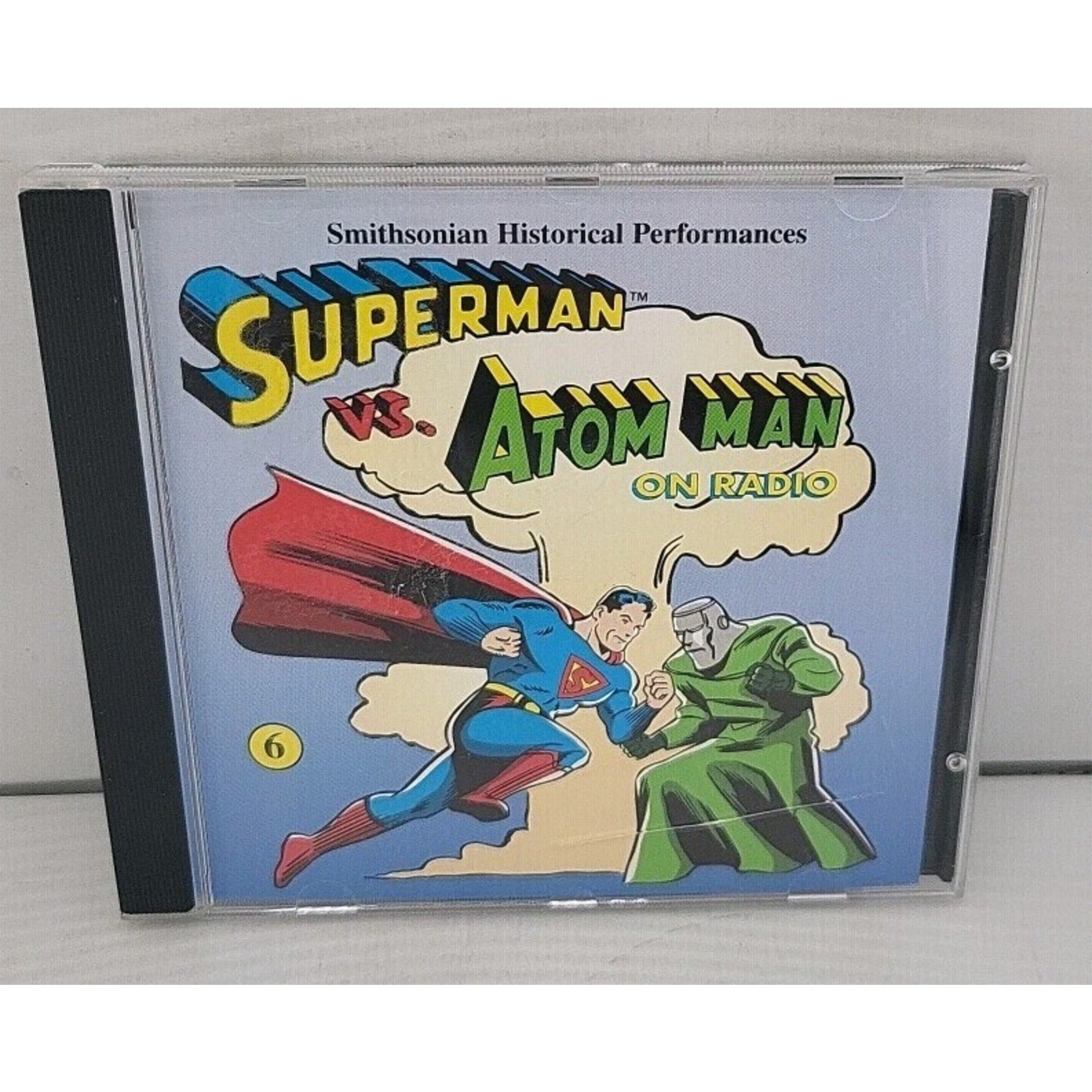 Superman Vs. Atom Man On Radio Disc 6 Only CD