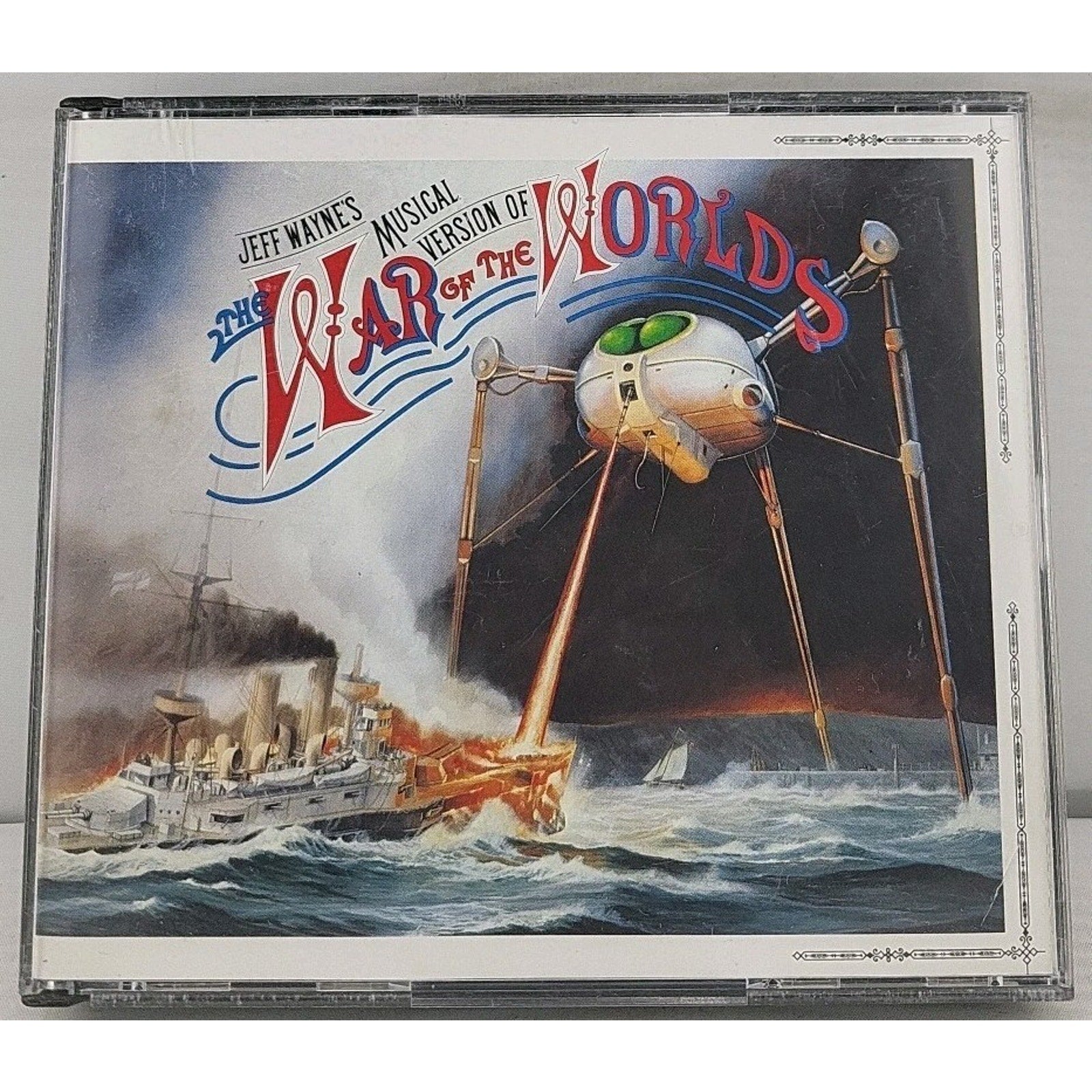 Jeff Wayne The War Of The Worlds Musical Version the Coming Of The Martians 2CD