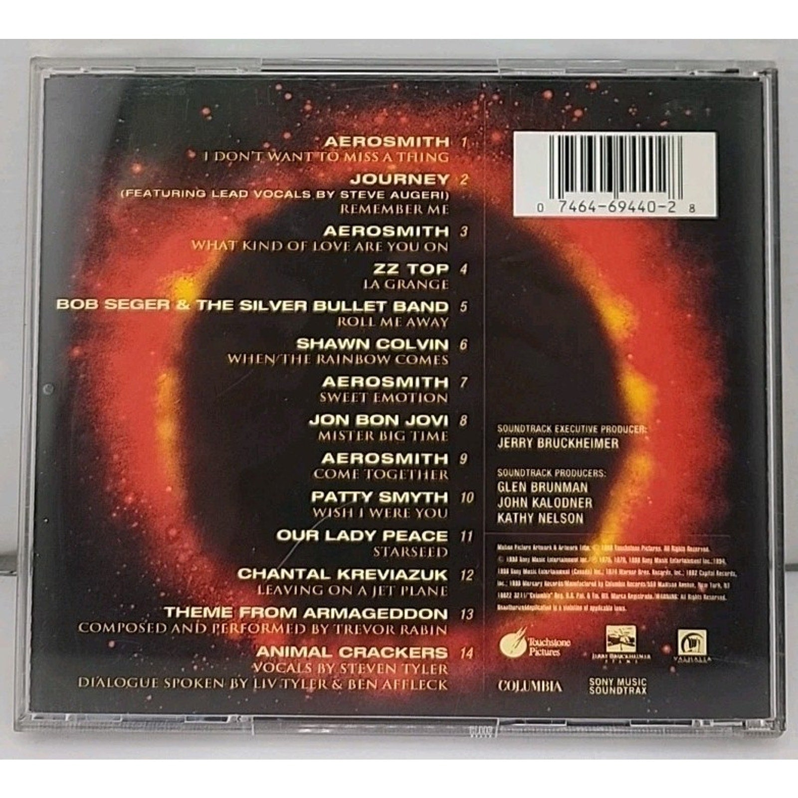 Soundtrack by Armageddon (CD, 1998)