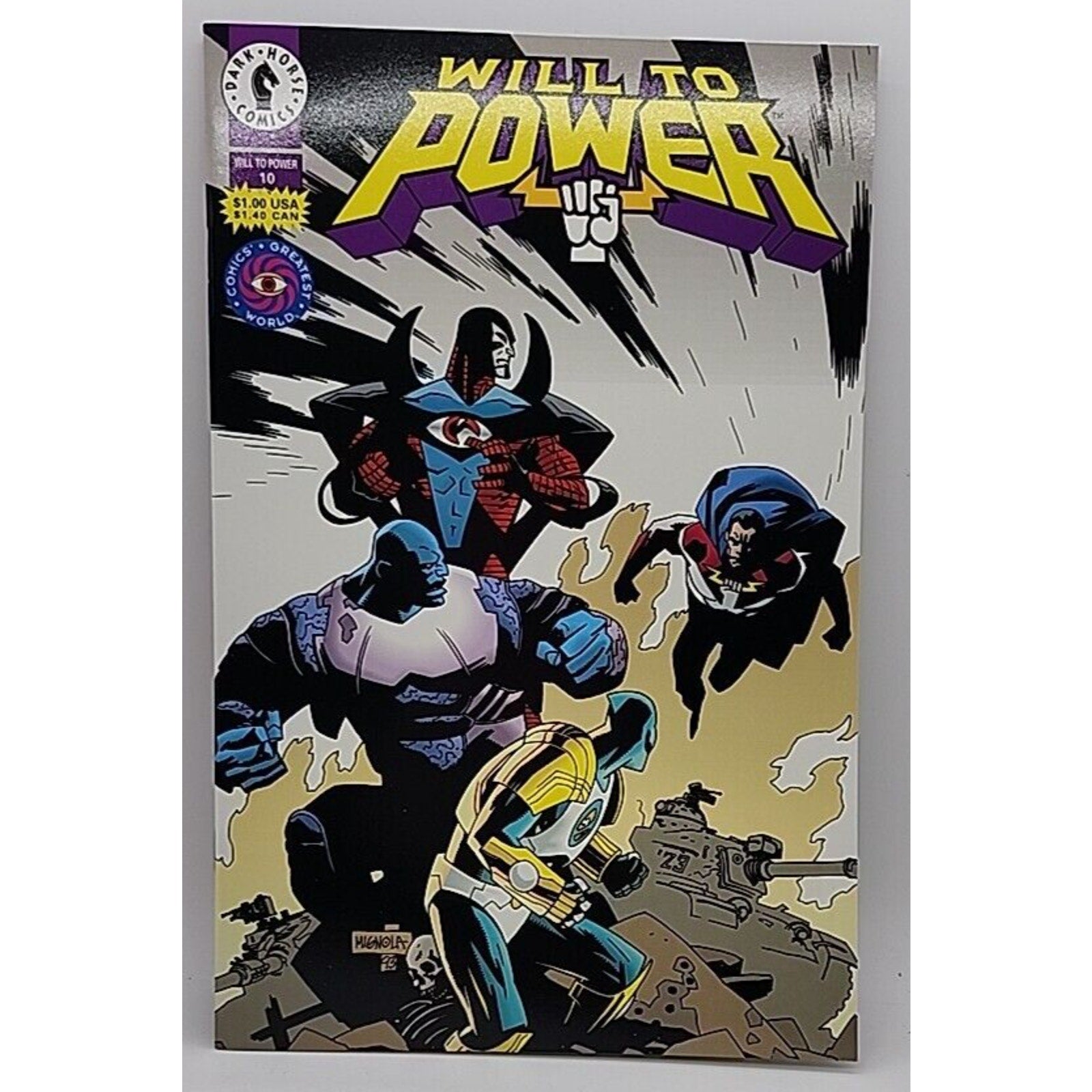 Dark Horse Comics Will to Power Issue #10 1994 Comic Book