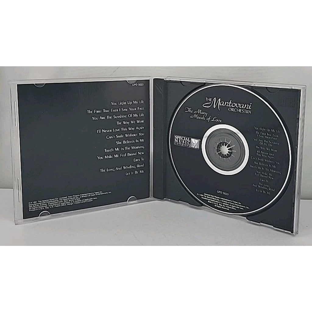 The Many Moods of Love [Special Music] by Mantovani Orchestra (CD, 1991, Special