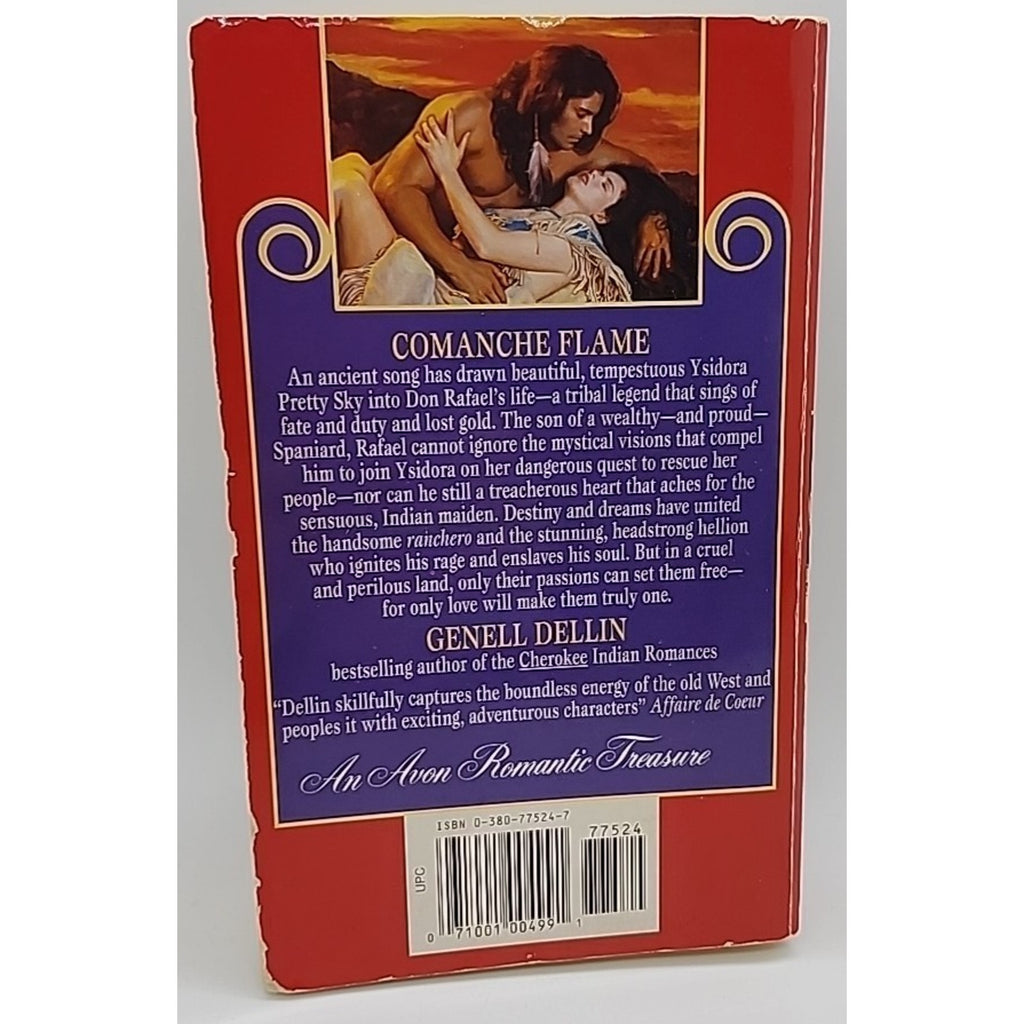 Comanche Flame by Genell Dellin (1994, Mass Market)