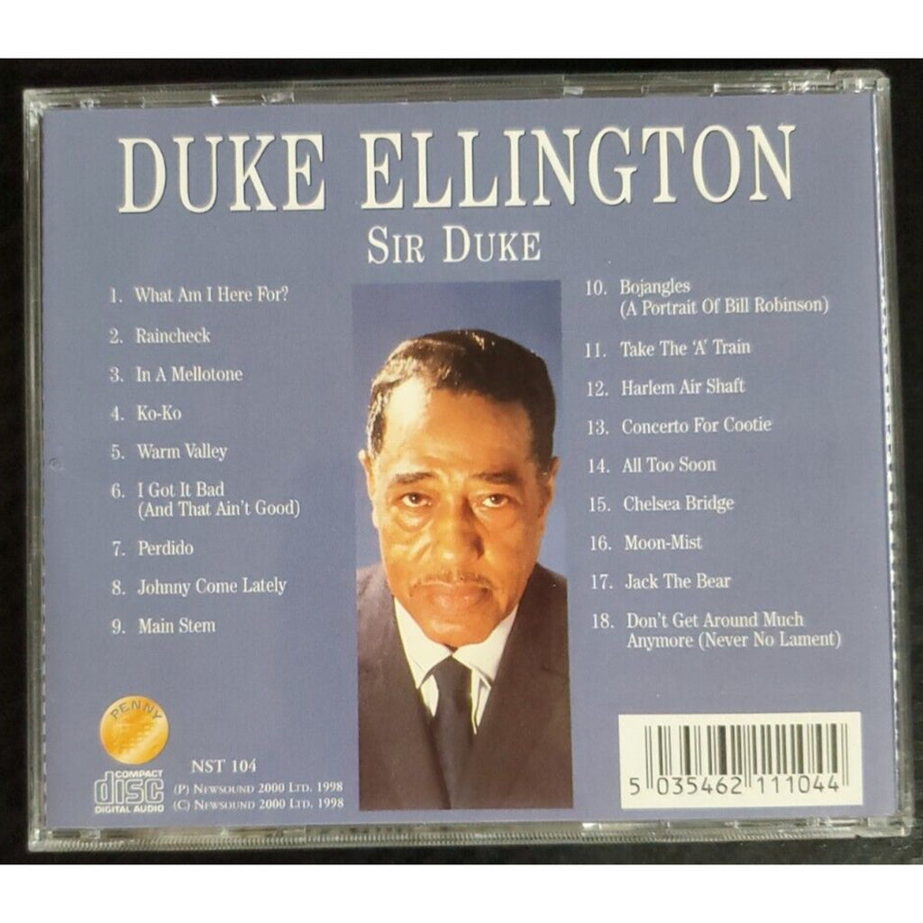 Duke Ellington Sir Duke CD (Newsound 2000, 1998)