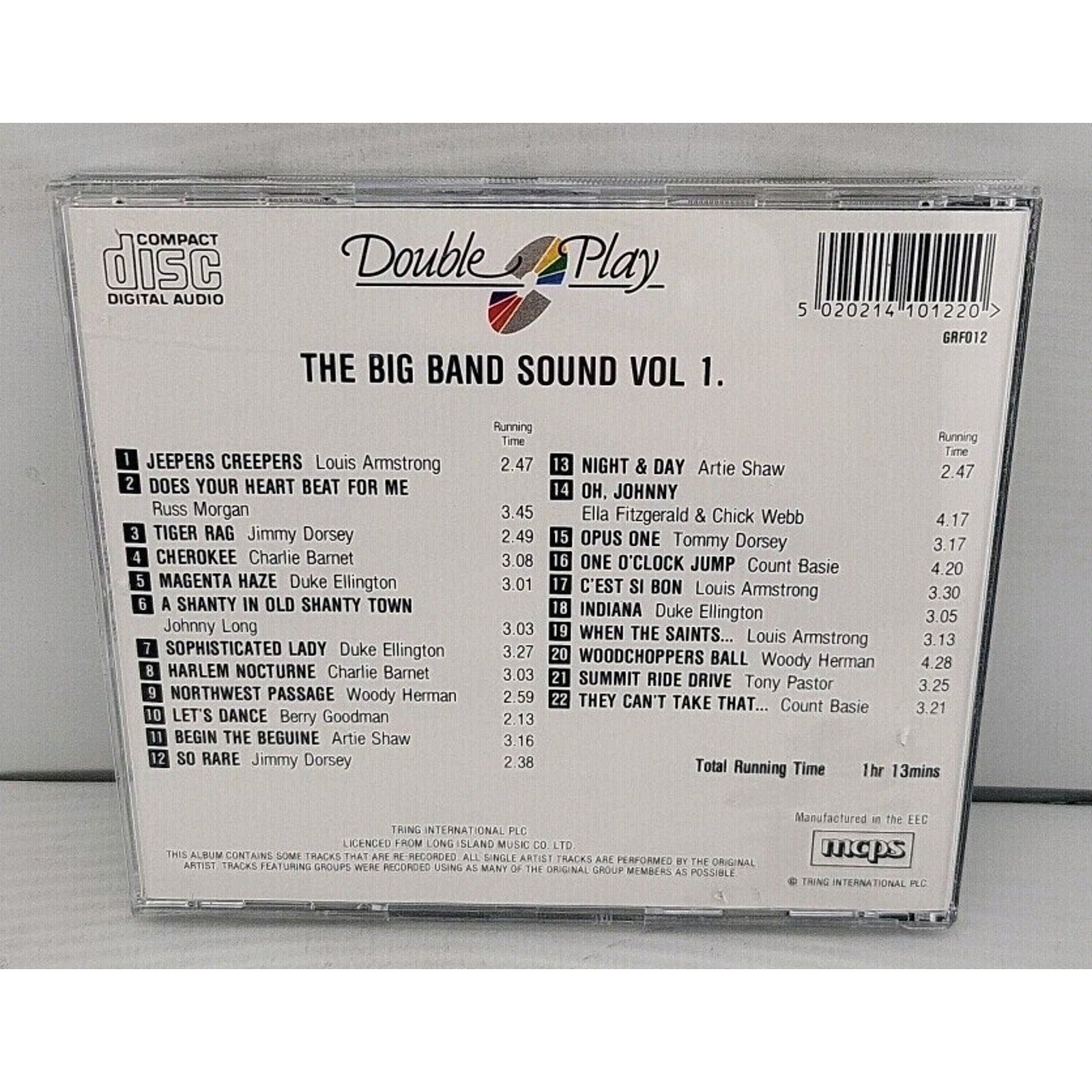 The Big Band Sound Vol 1 CD
