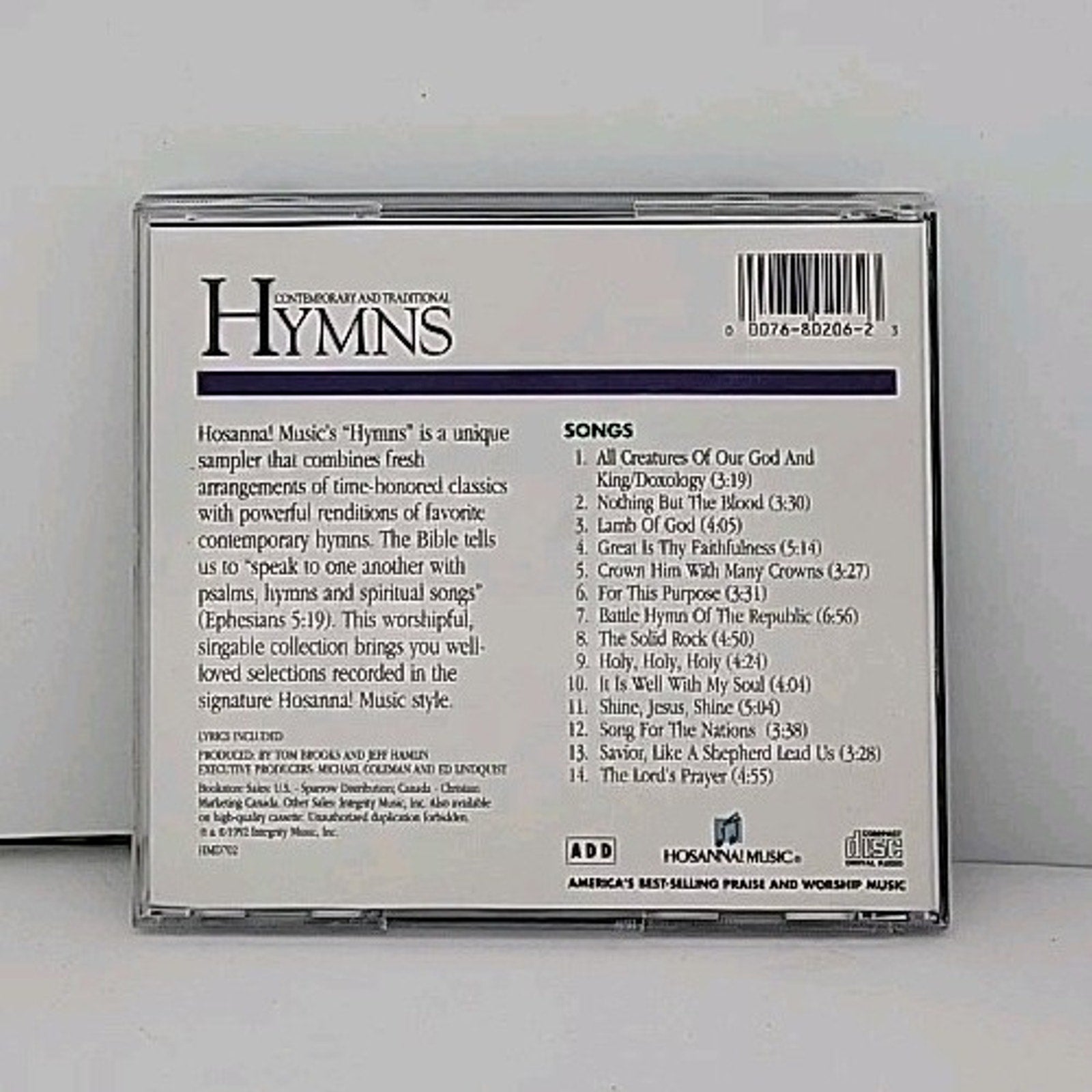 Hosanna! Music: Hymns by Hosanna! Music Mass Choir (CD, Sep-1993, Hosanna!...
