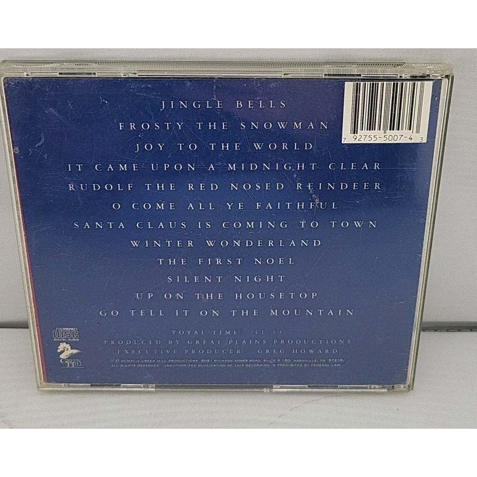 Country Mountain Christmas Cd A Green Hill Instrumental Classic