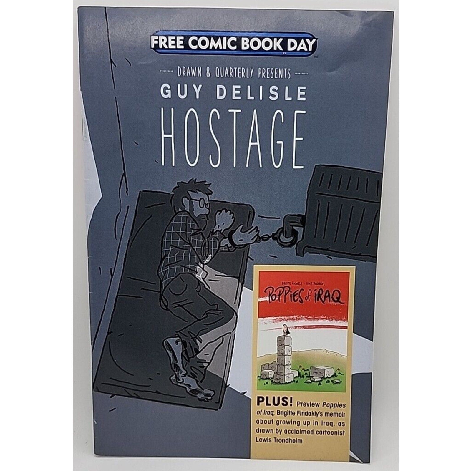 Guy Delisle Hostage 2017 Free Comic Book Day