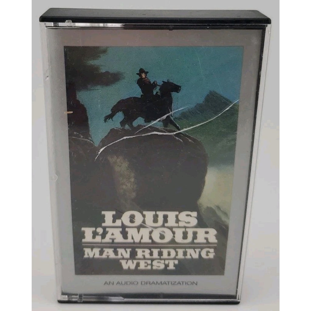 Louis L'amour Man Riding West Cassette