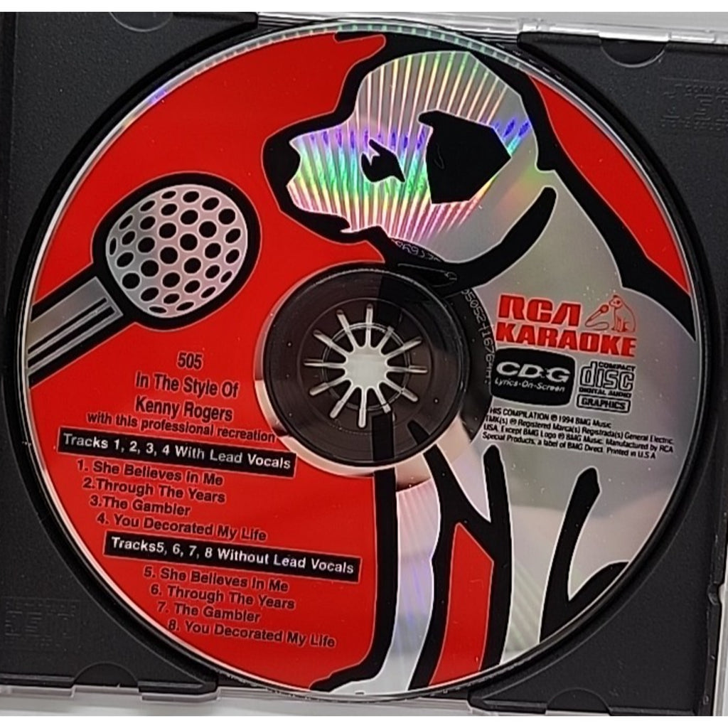 Kenny Rogers [Super K 1995] by Karaoke (CD, Sep-1994, RCA Karaoke)