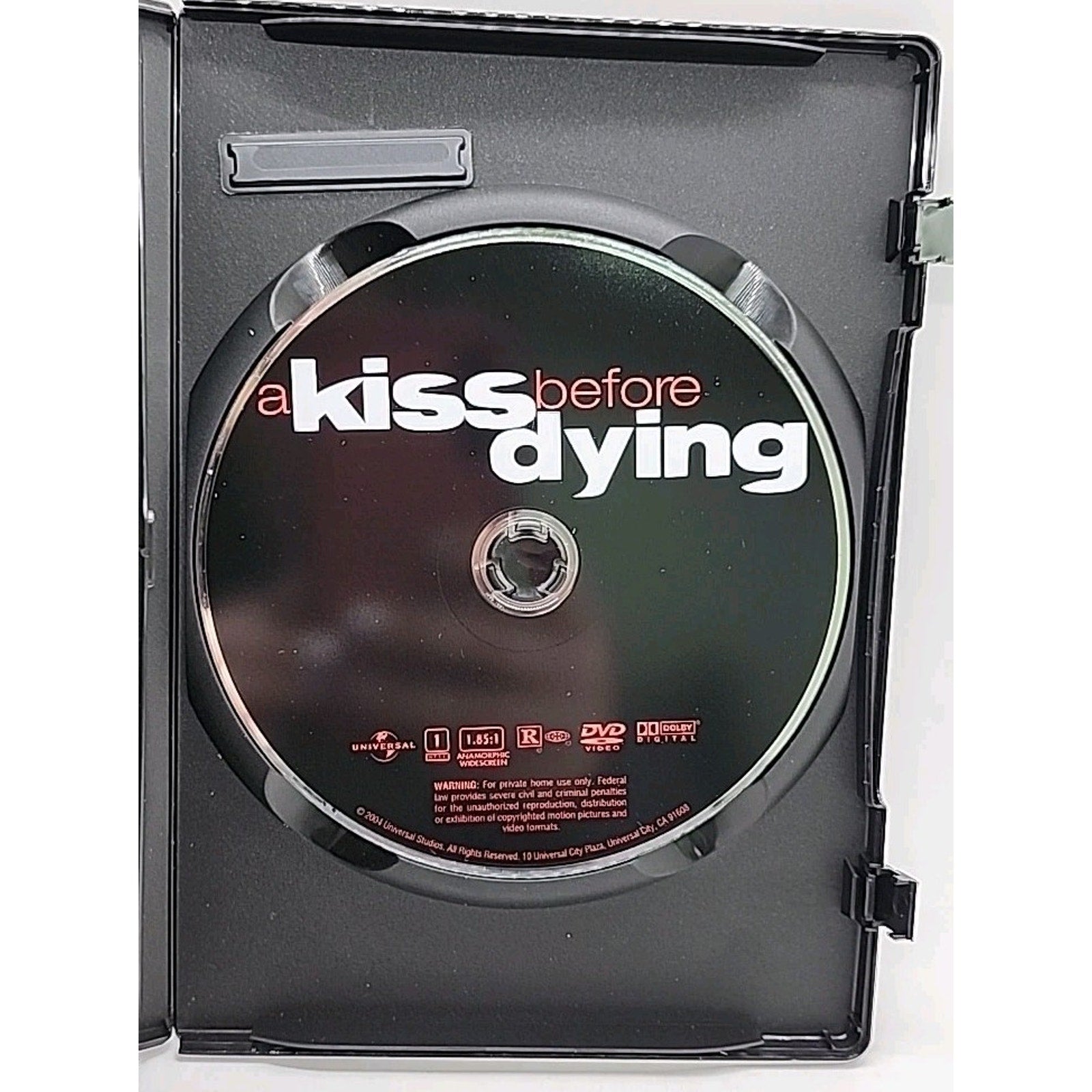 A Kiss Before Dying (DVD, 1991)