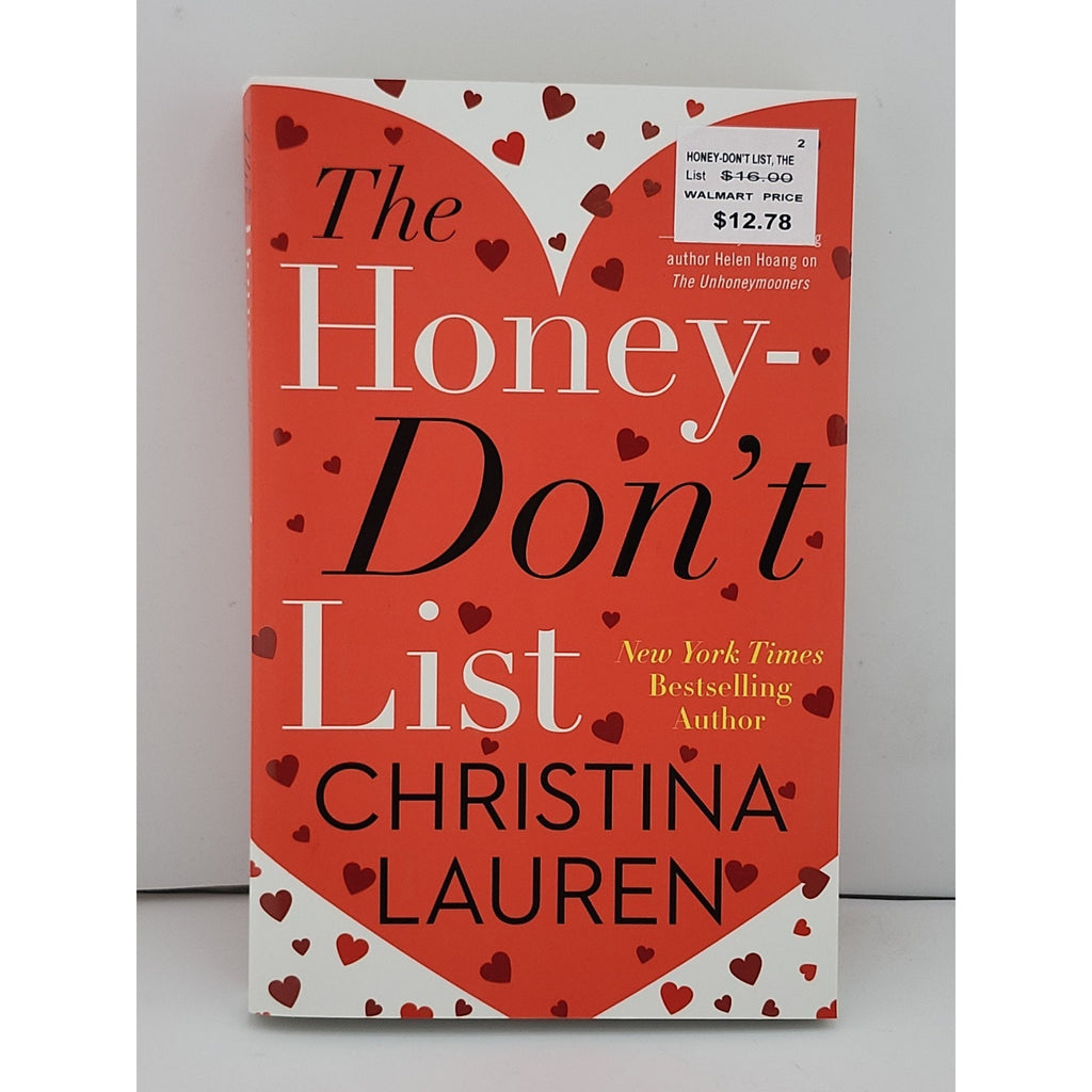 Honey-Don't List by Christina Lauren (2020, Trade Paperback)