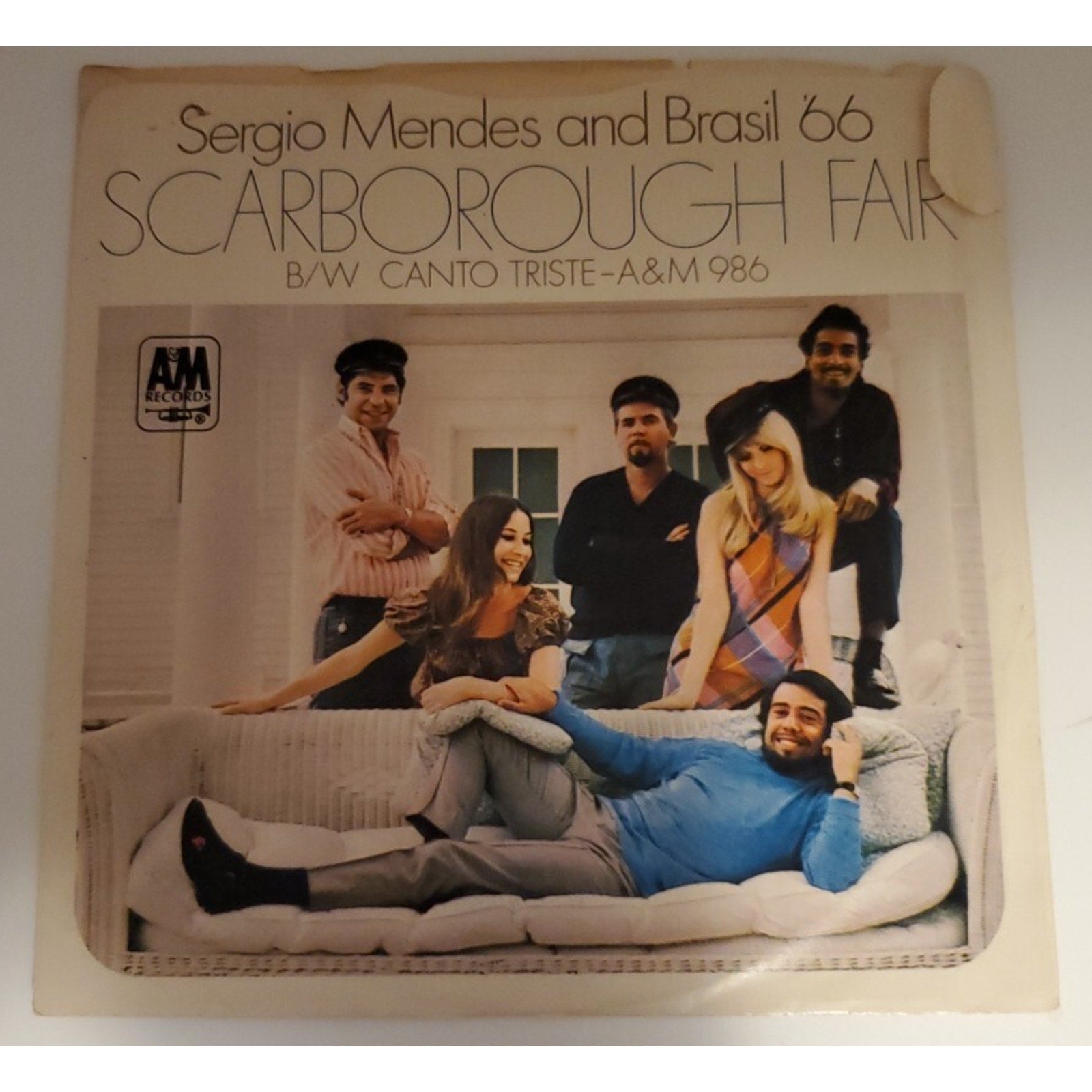 Sergio Mendes & Brasil 66 - Scarborough Fair / Canto Triste (Record)