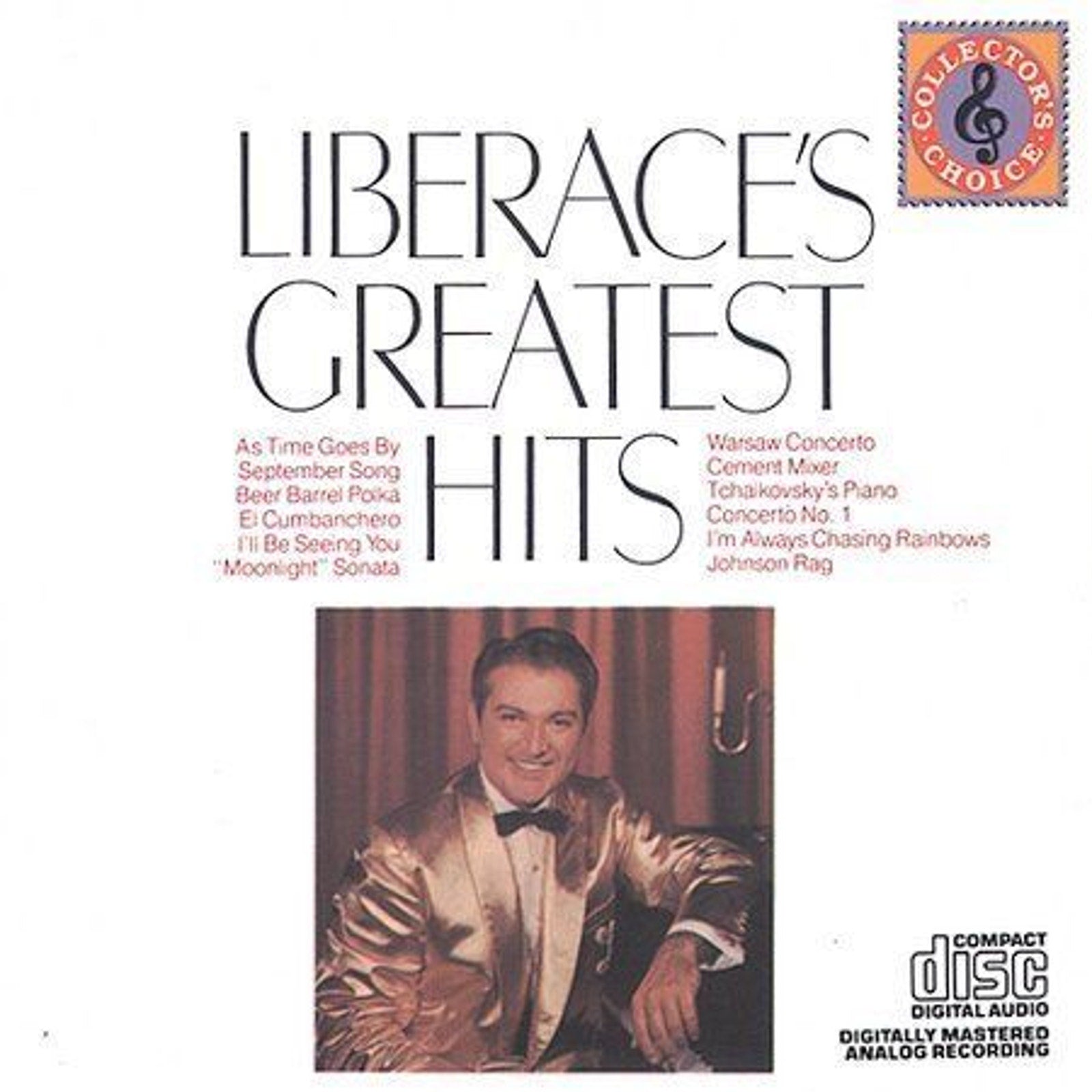 Liberace's Greatest Hits by Liberace (CD, Apr-1987, Columbia (USA))