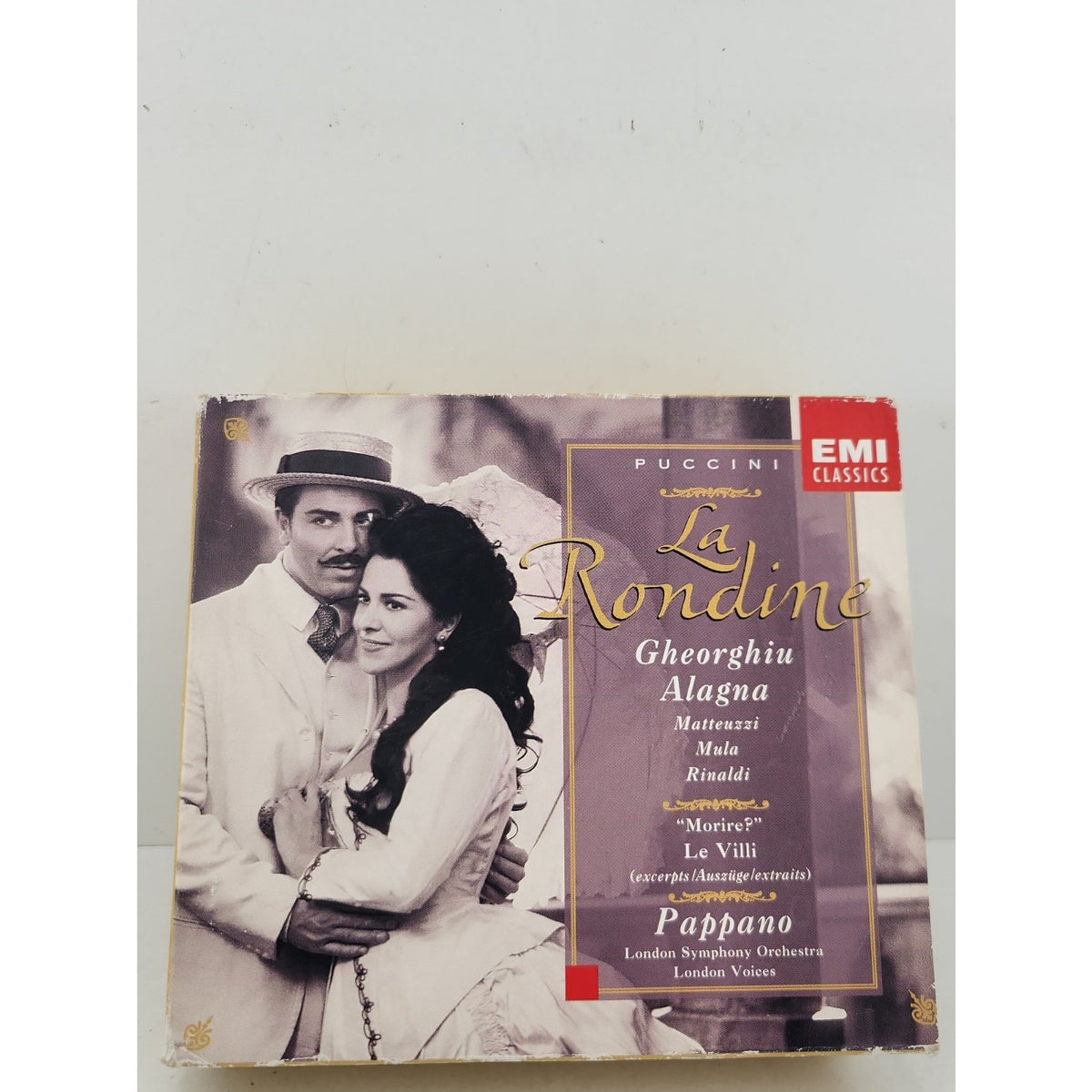 Puccini - La Rondine - Audio CD By Giacomo Puccini