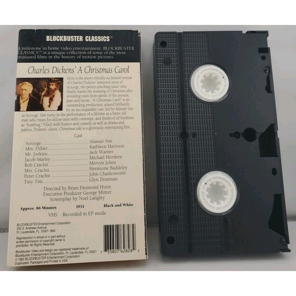 Charles Dicken's A Christmas Carol (VHS)