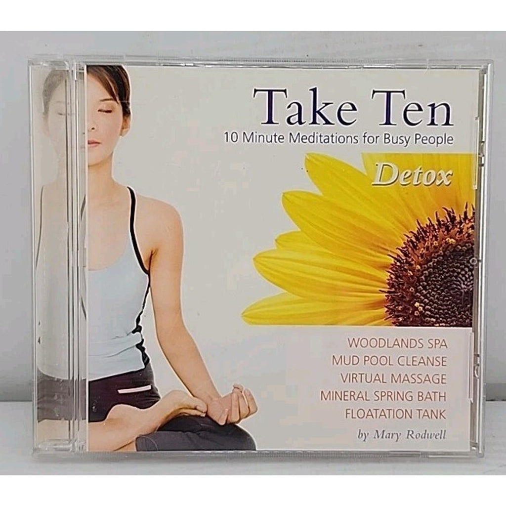 Take Ten - 10 Minute Meditations for Busy People Vol 2 : Detox - Music CD - Mary