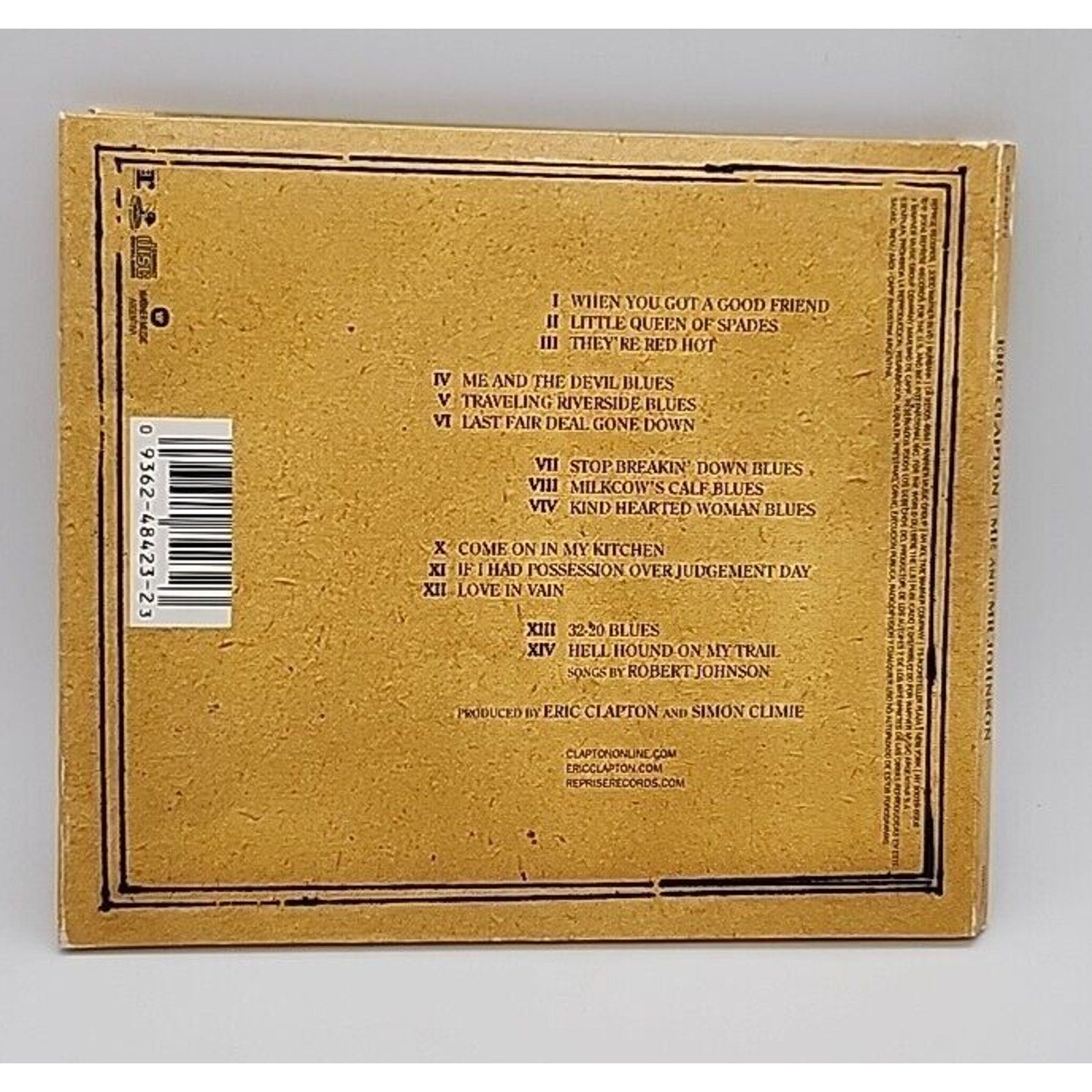 Me and Mr. Johnson by Clapton, Eric (CD, 2004)