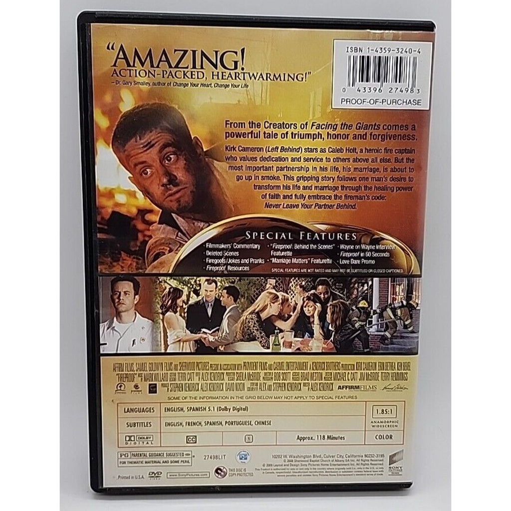 Fireproof (DVD, 2008)