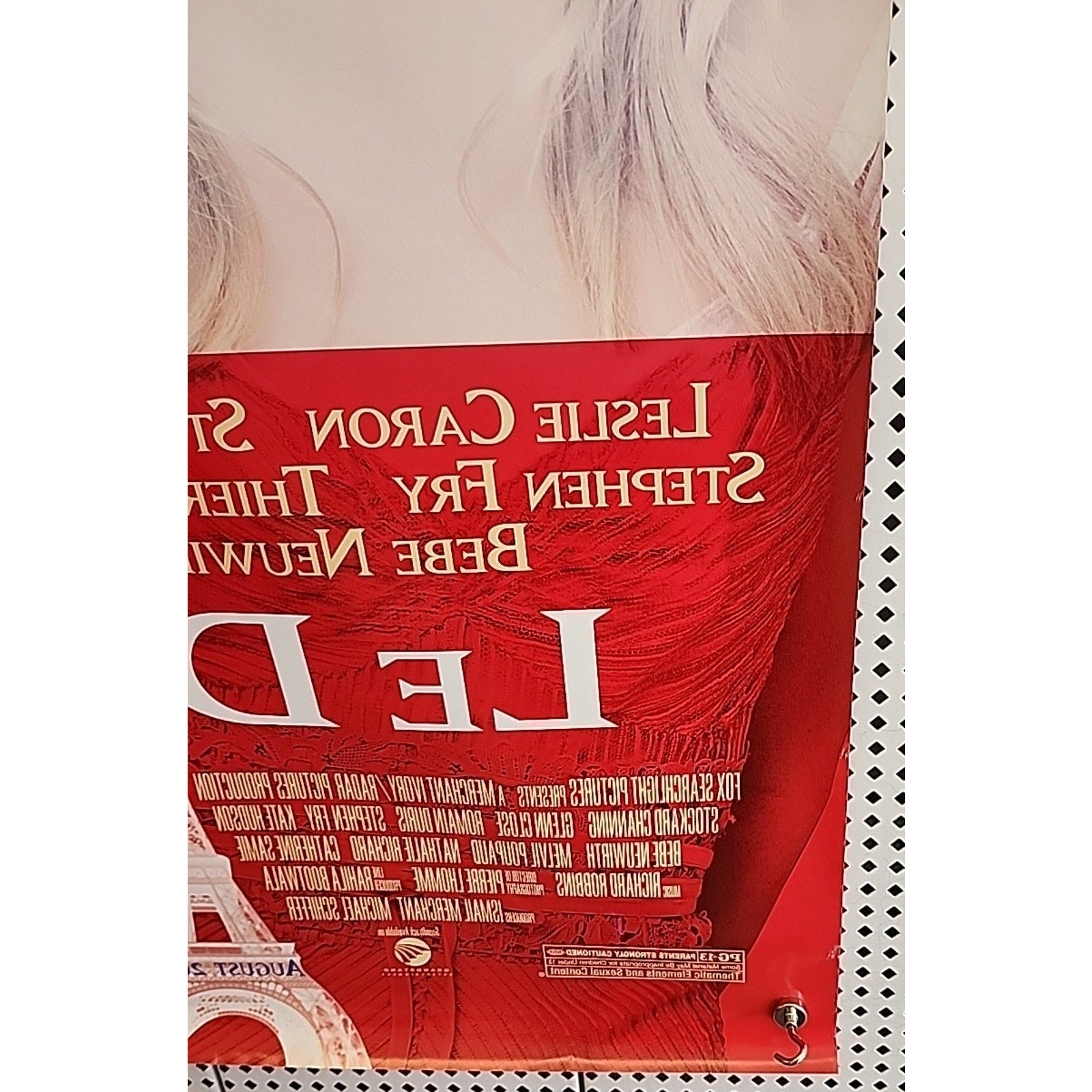 Le Divorce Original 27 X 40 Theatrical Movie Poster Kate hudson Naomi Watts