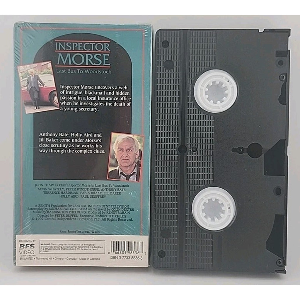 Inspector Morse: Last Bus to Woodstock (VHS)