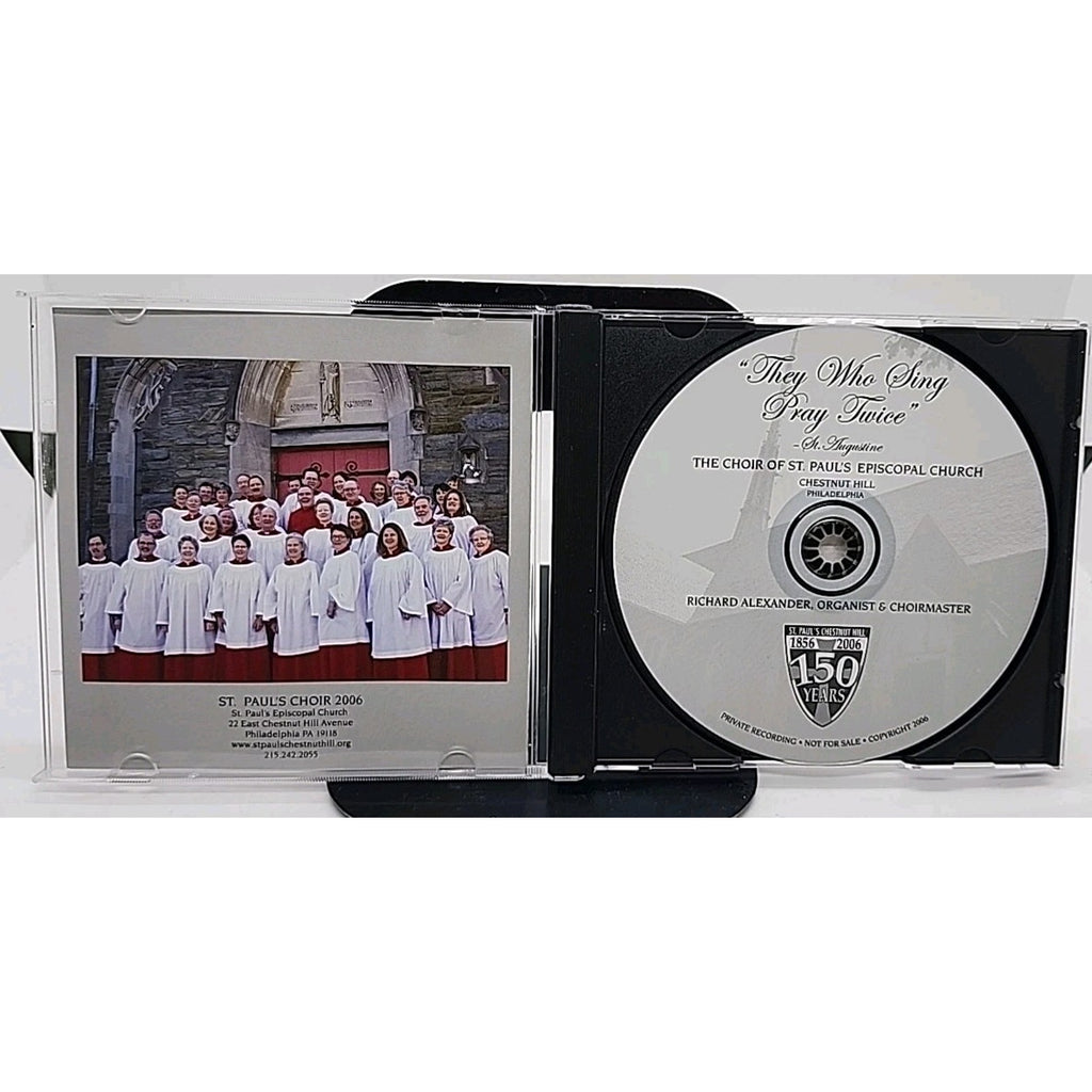 They Who Sing Pray Twice St. Augustine (CD)