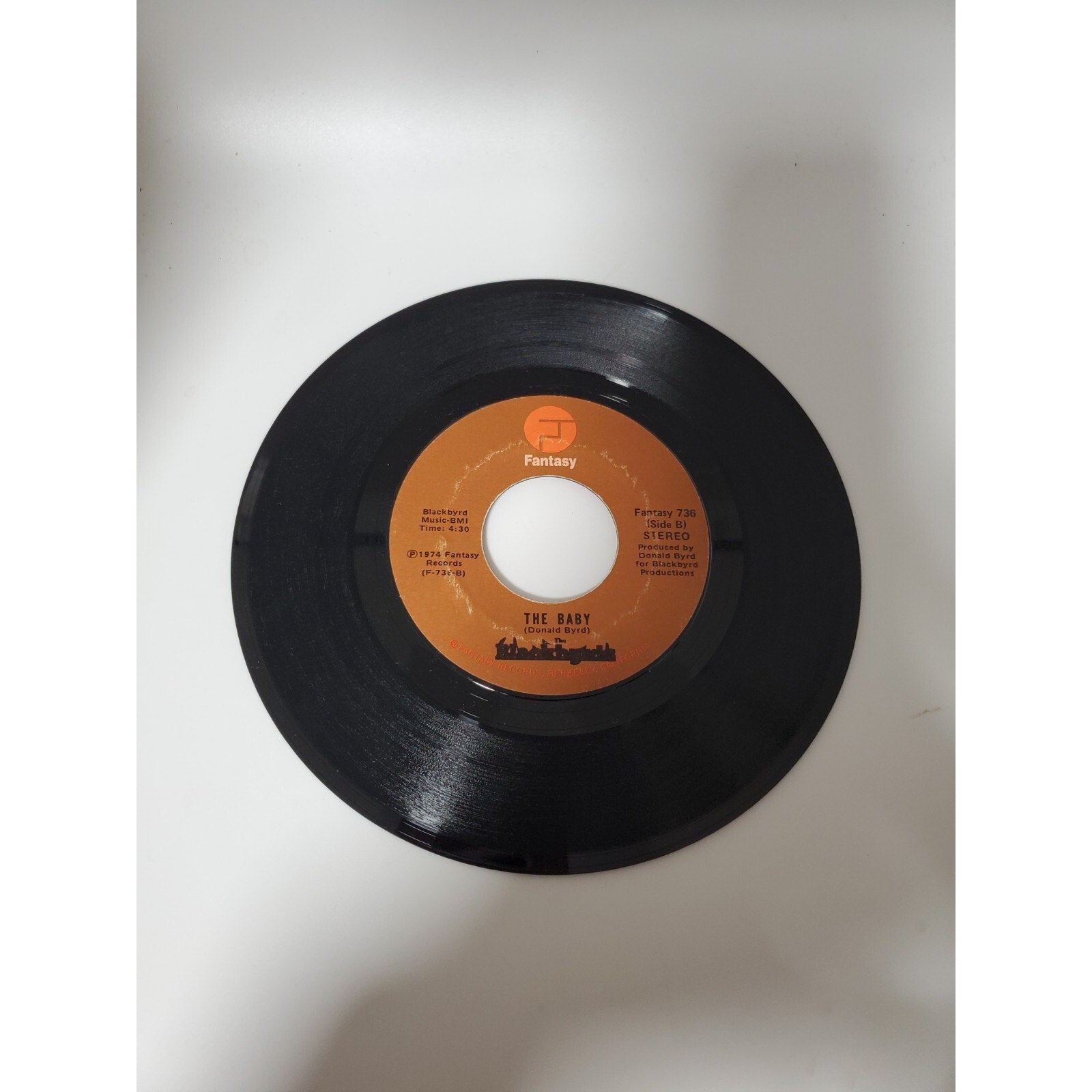 Donald Byrd - The Baby - 45RPM Record - Singles
